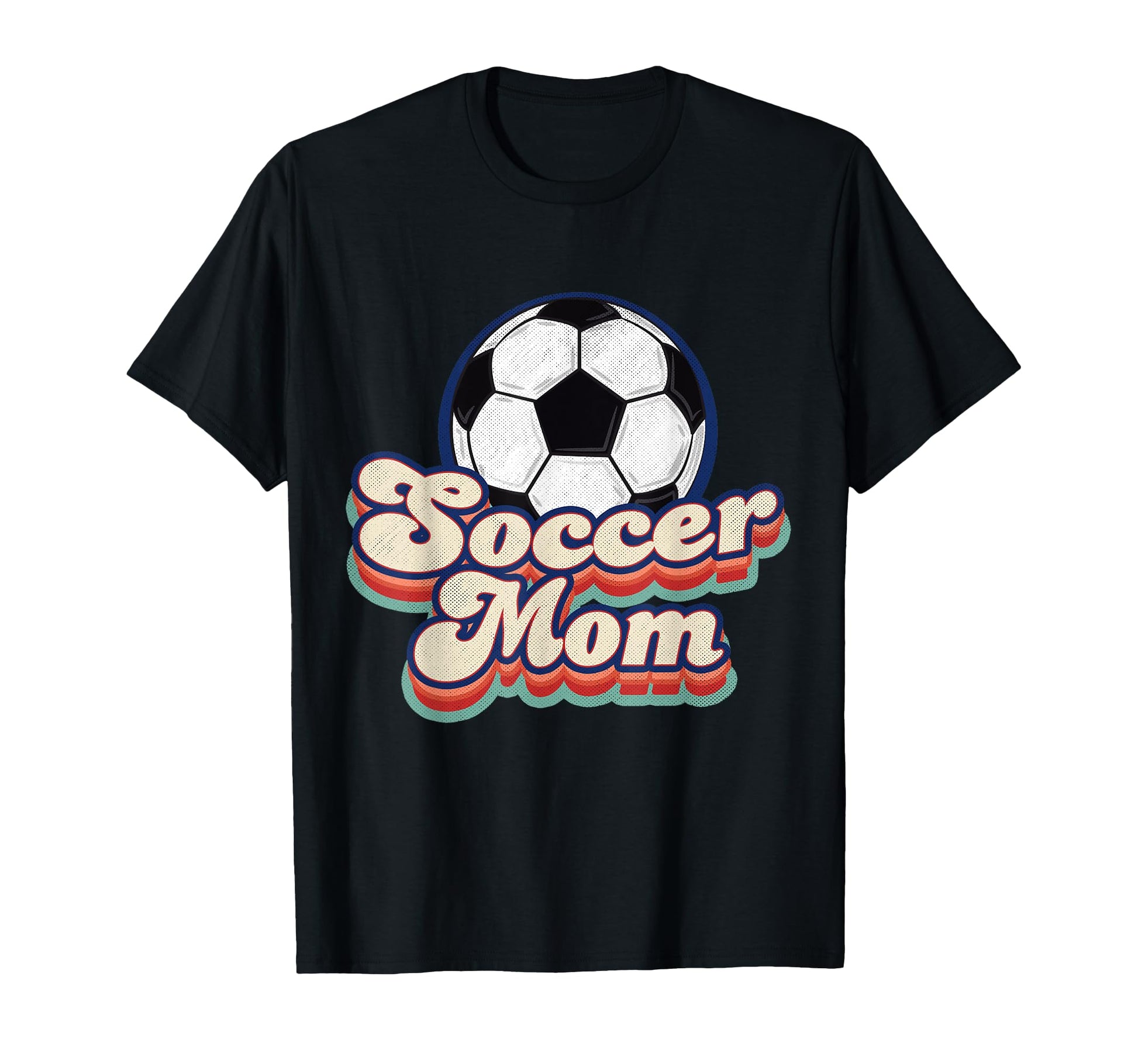Soccer Mom Game Day Mothers Day T-Shirt - Graphic Print Unisex - T-Shirt, Sweatshirt, Hoodie