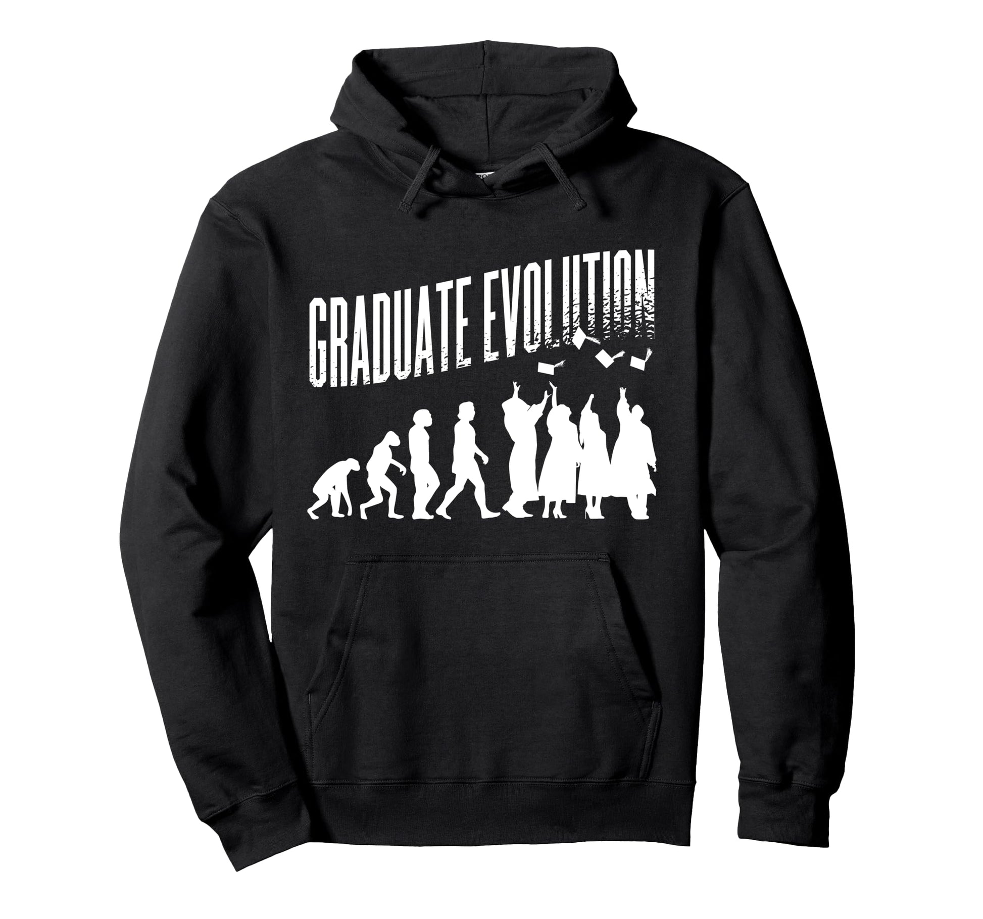 Graduation Evolution 2025 Graduate Hoodie - Trendy Graphic for Adults - T-Shirt, Sweatshirt, Hoodie