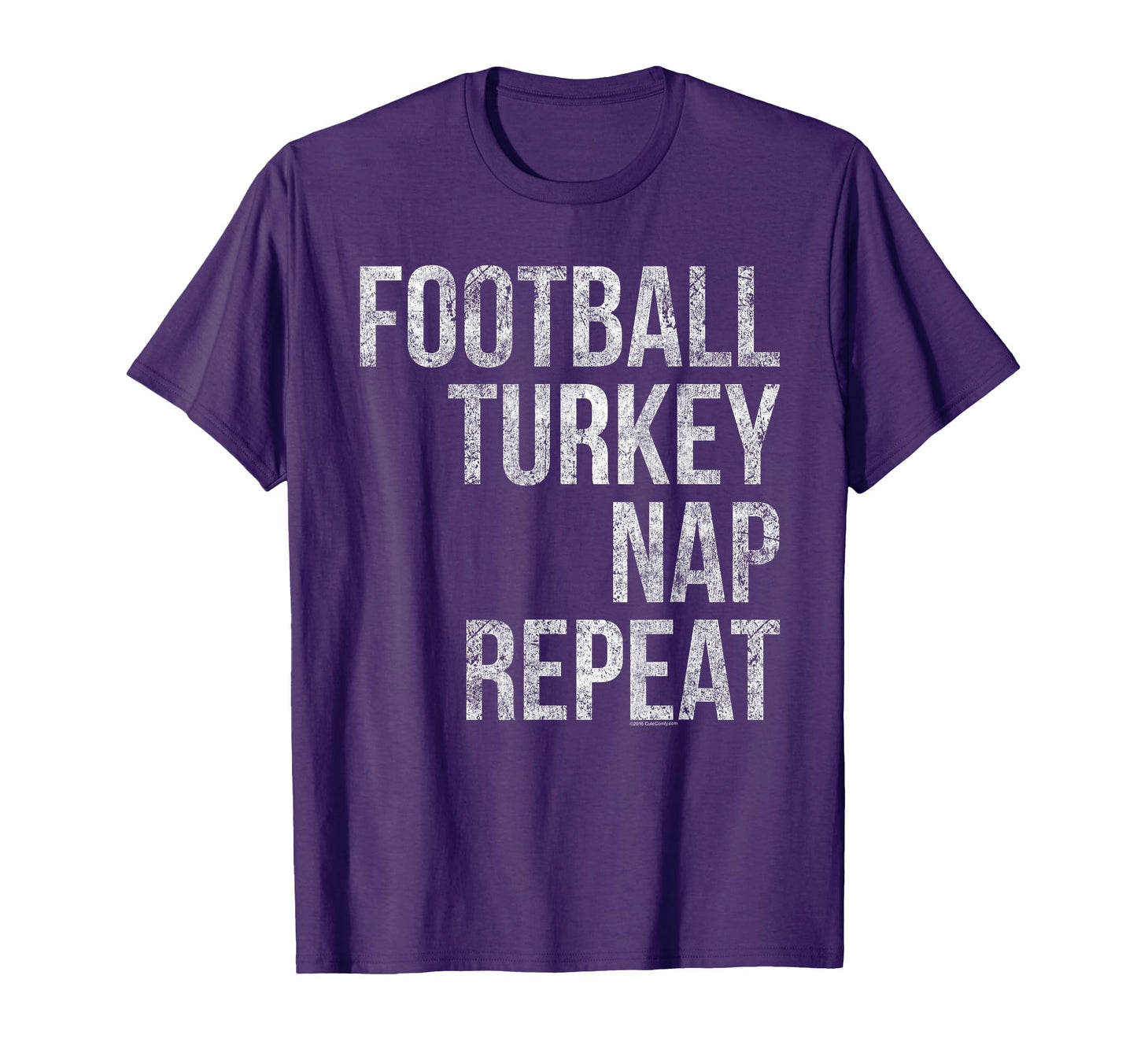 Football Turkey Nap Repeat Funny T-Shirt - Novelty Apparel Unisex - T-Shirt, Sweatshirt, Hoodie