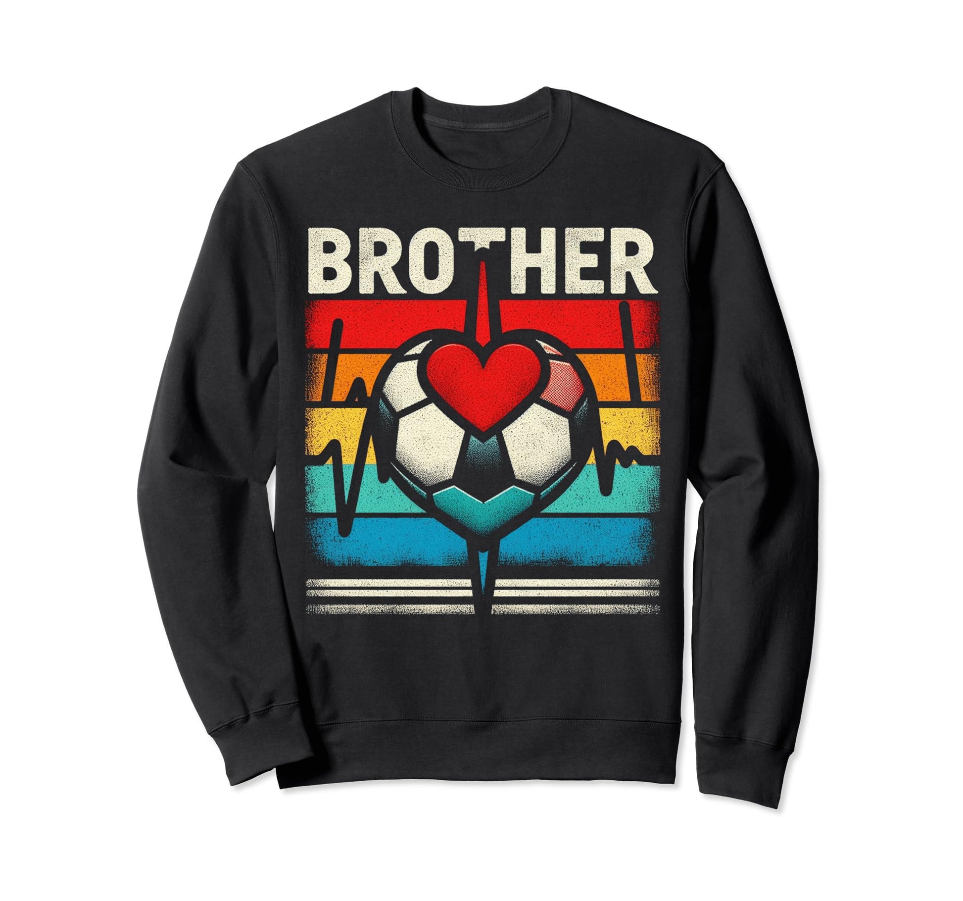 Soccer Brother Family Matching Sweatshirt - Minimalist Print Men Women - T-Shirt, Sweatshirt, Hoodie