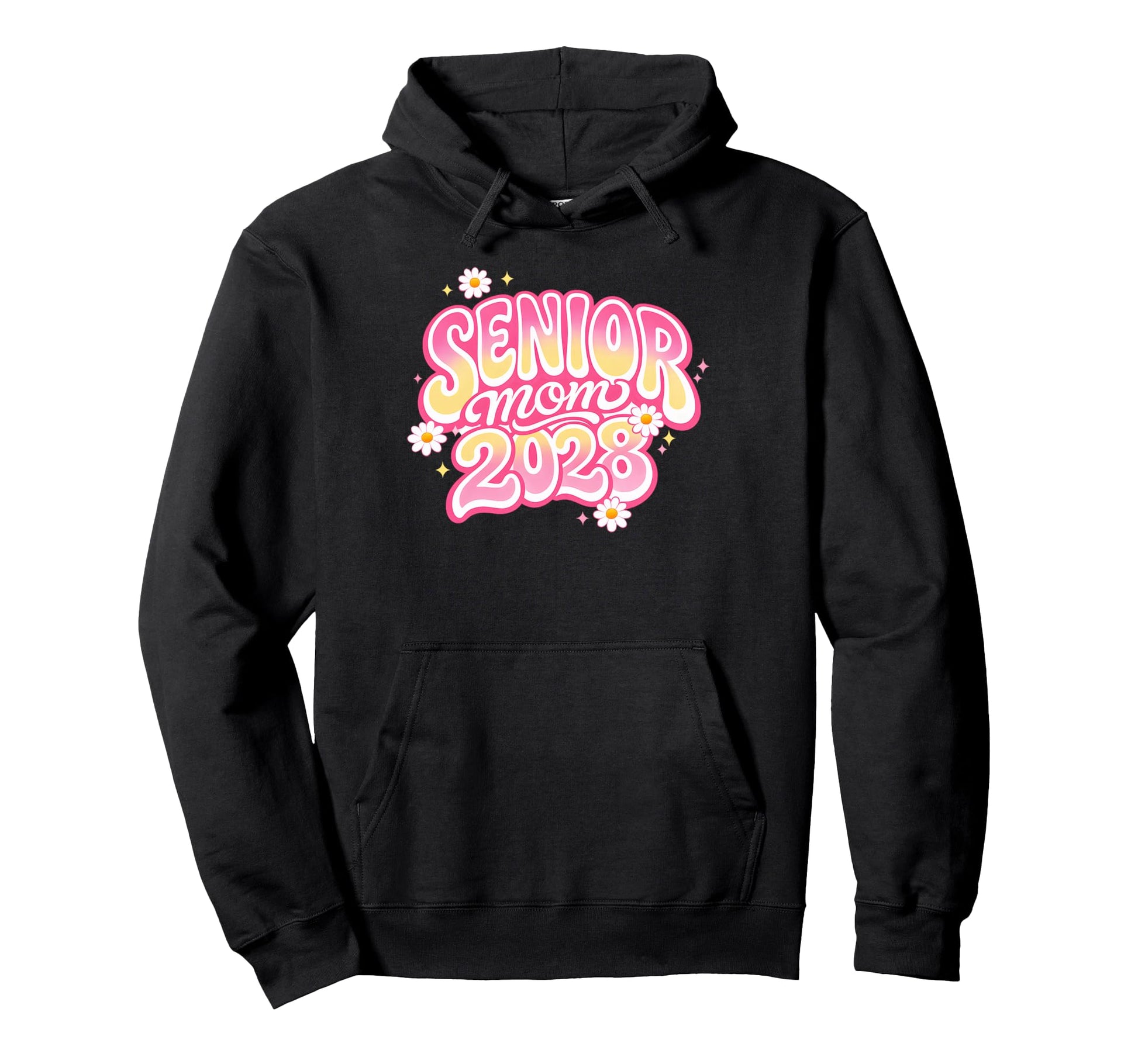 Senior Mom Graduation Class 2028 Hoodie - Streetwear Style for Adults - T-Shirt, Sweatshirt, Hoodie
