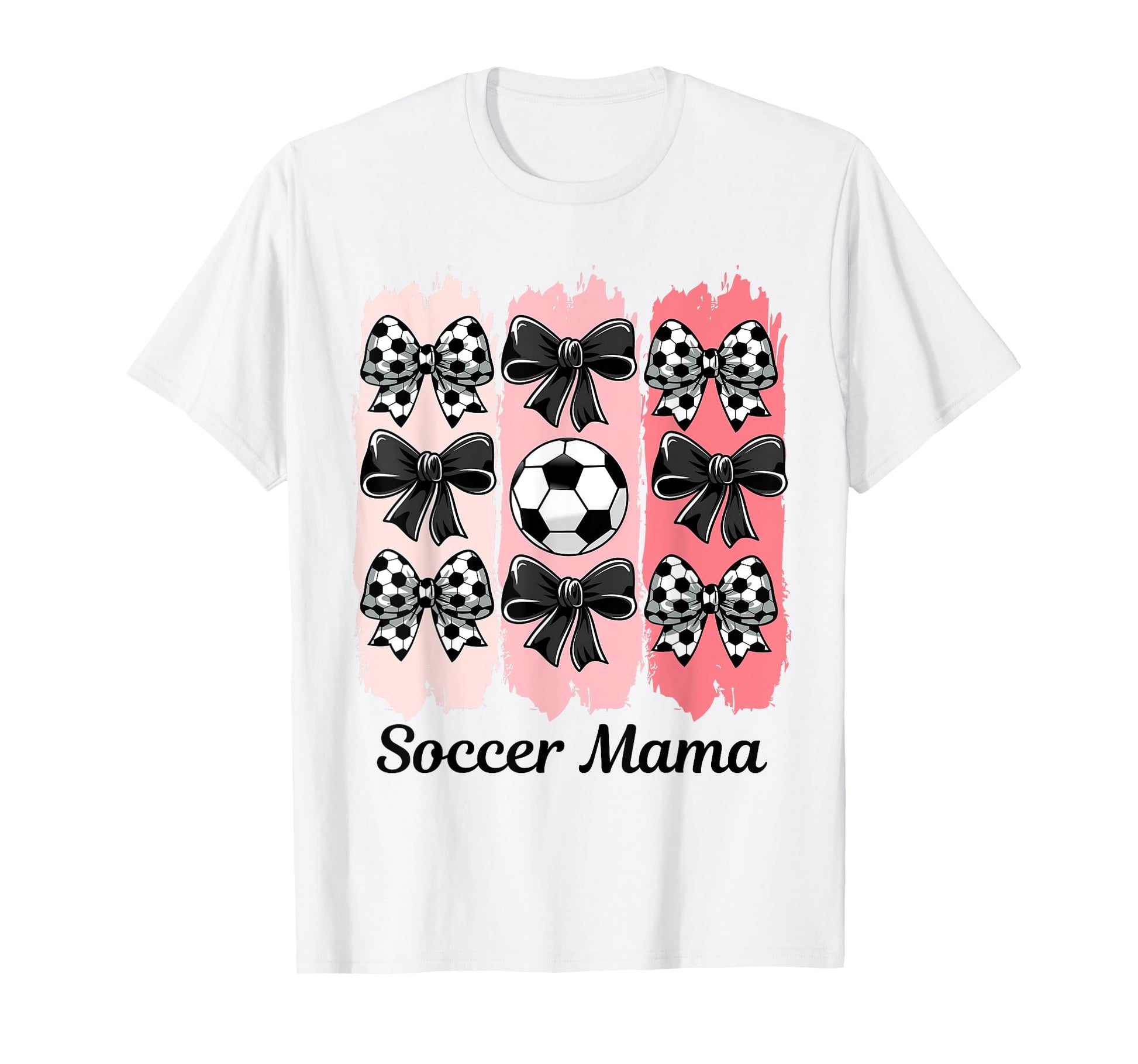 Soccer Mama Coquette Bow Soccer Mom T-Shirt - Fun Novelty Design Unisex - T-Shirt, Sweatshirt, Hoodie