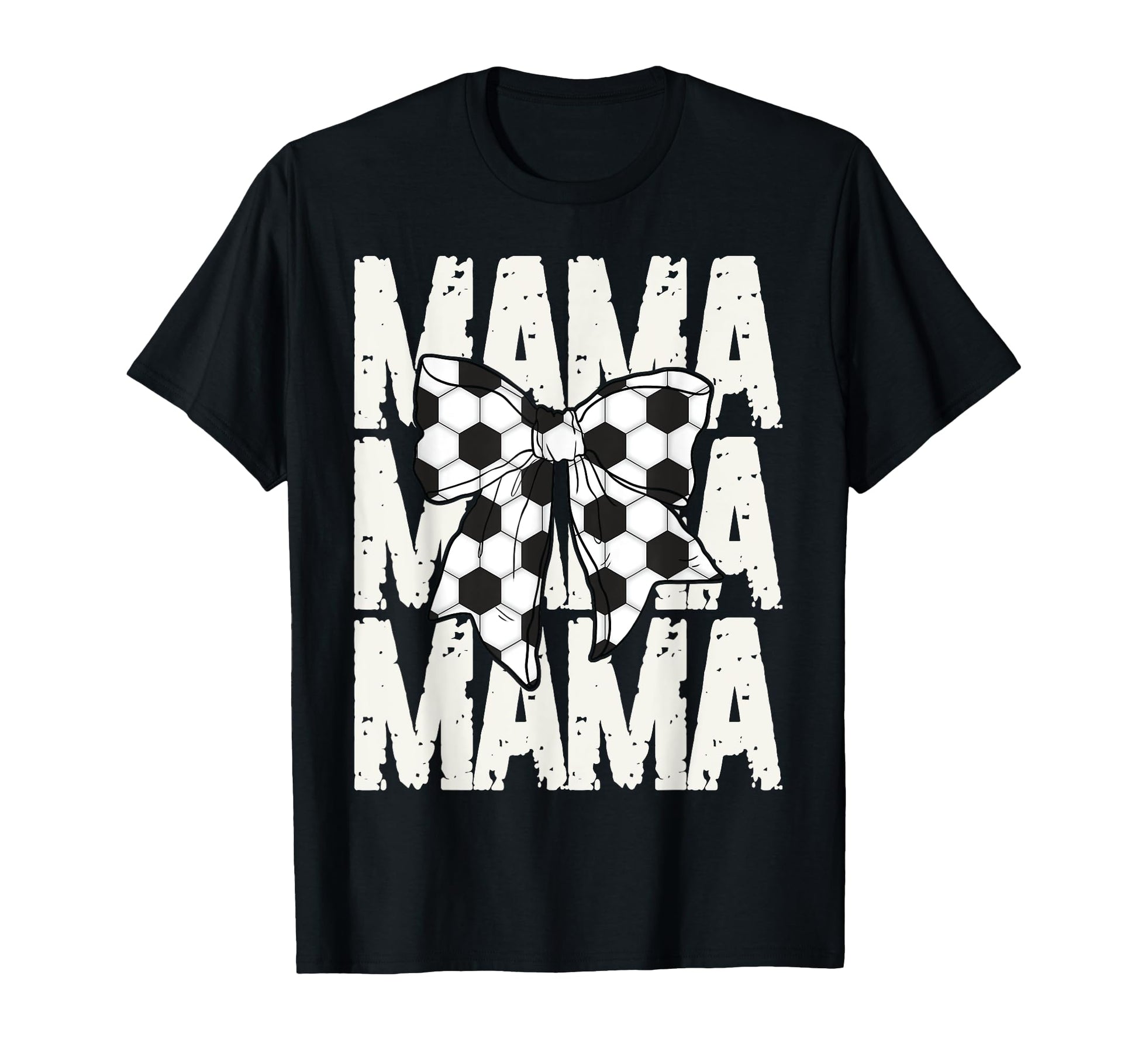 Soccer Mama Coquette Bow Sports Mom T-Shirt - Minimalist Print Men Women - T-Shirt, Sweatshirt, Hoodie