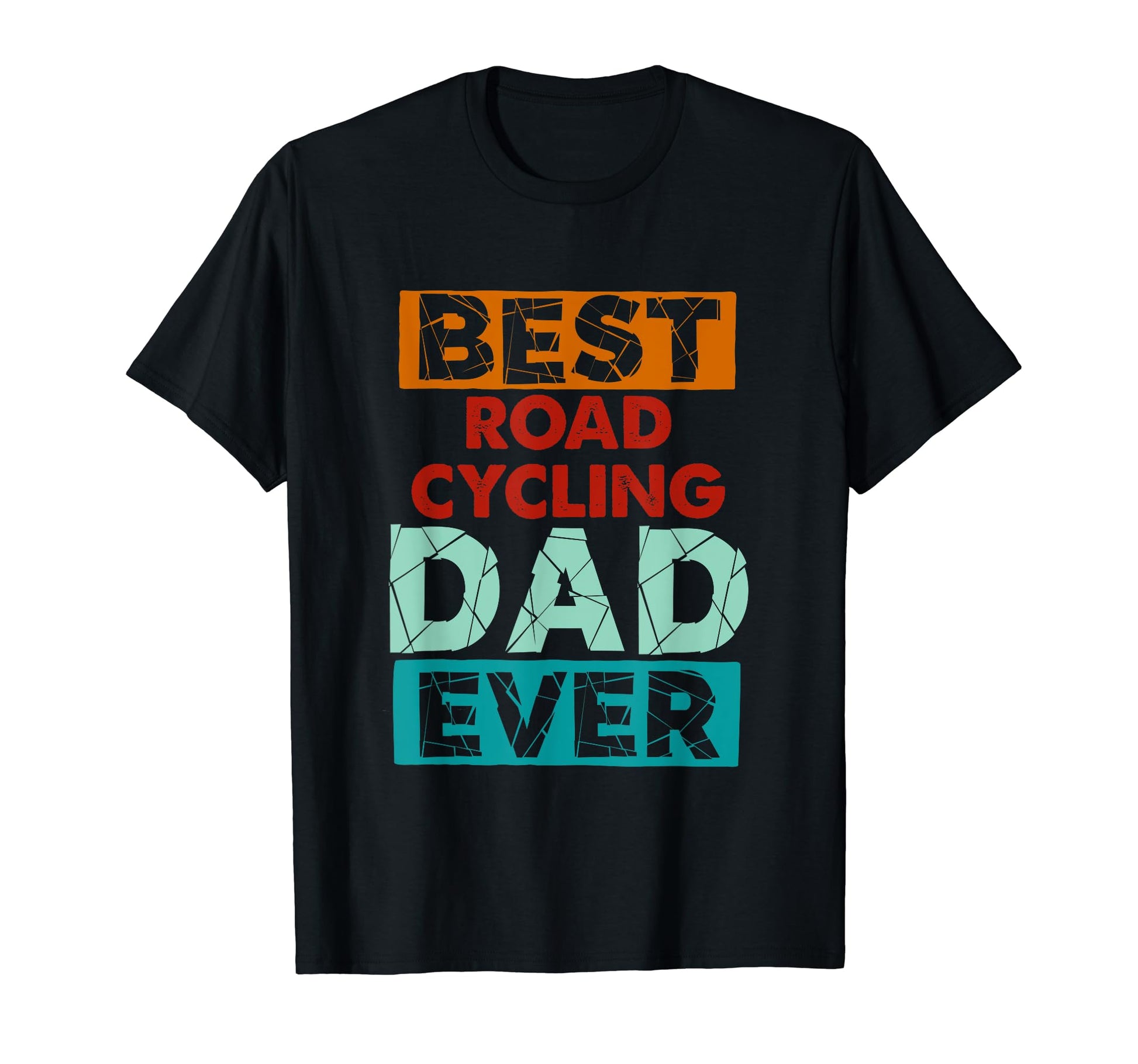 Best Road Cycling Dad Ever Funny Road T-Shirt - Minimalist Print Men Women - T-Shirt, Sweatshirt, Hoodie