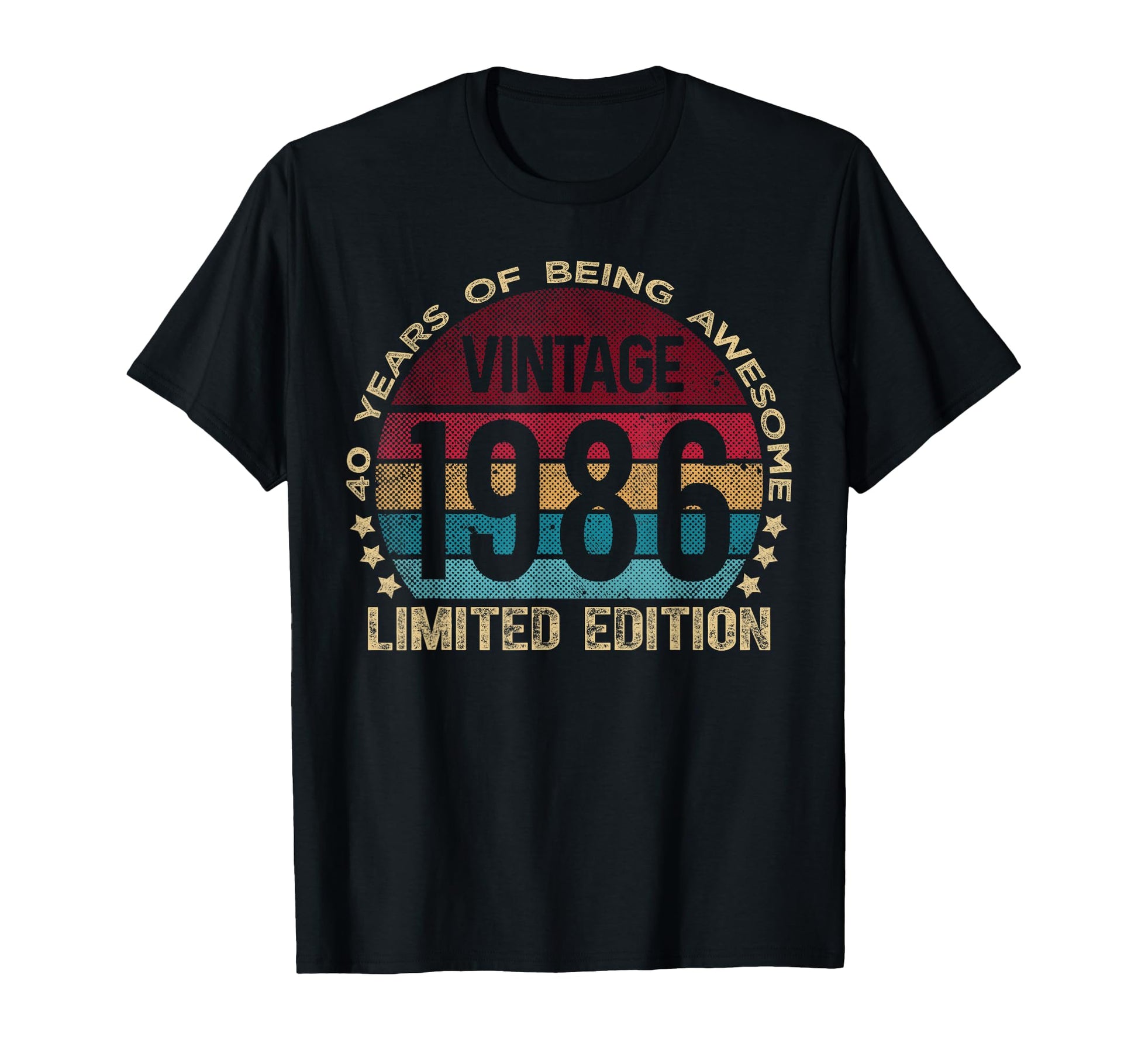 40 Year Old Gifts 1986 40Th Birthday T-Shirt - Trendy Graphic Men Women - T-Shirt, Sweatshirt, Hoodie