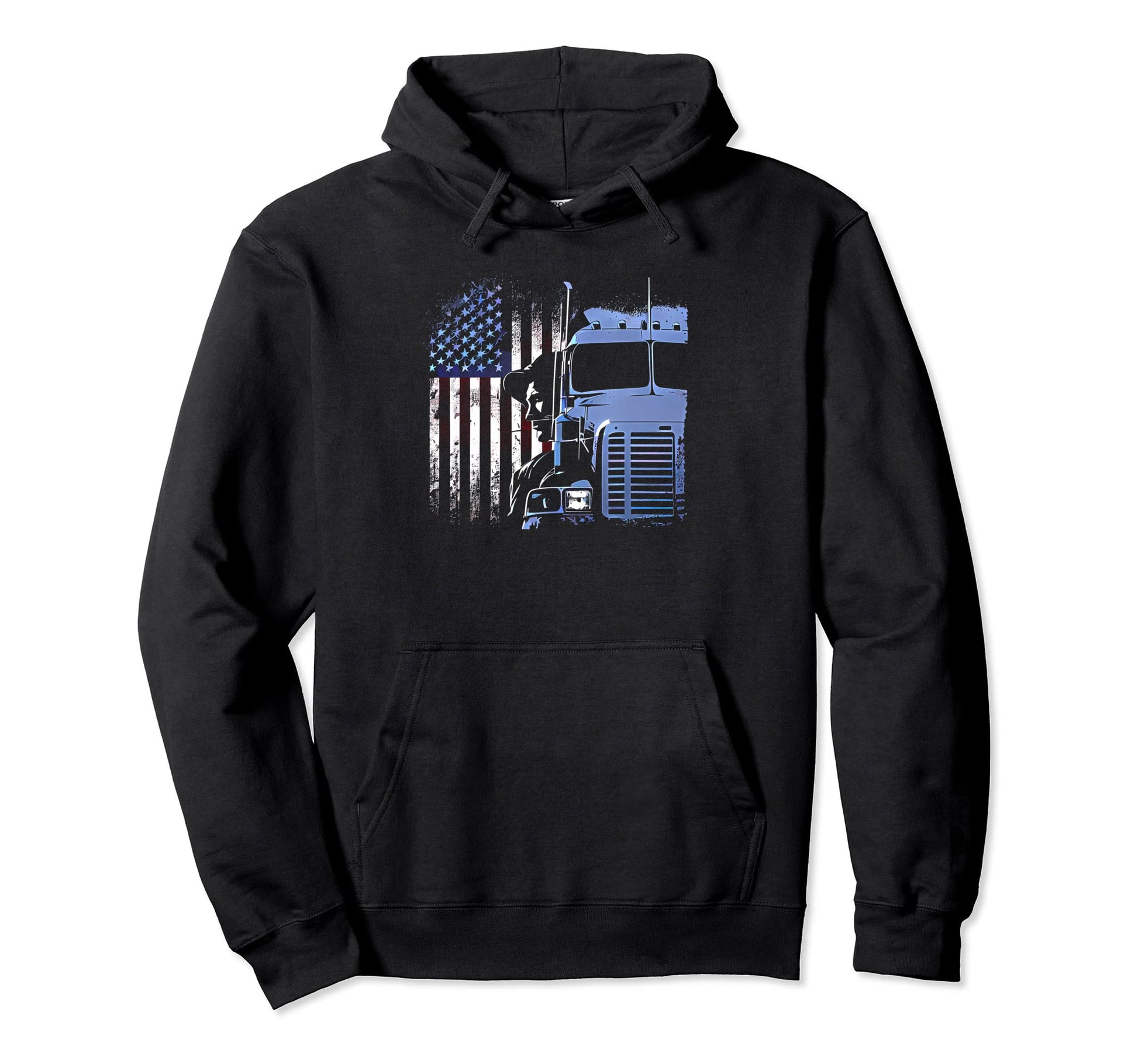 Funny Trucker American Big Rigs Diesel Hoodie - Streetwear Style Men Women - T-Shirt, Sweatshirt, Hoodie
