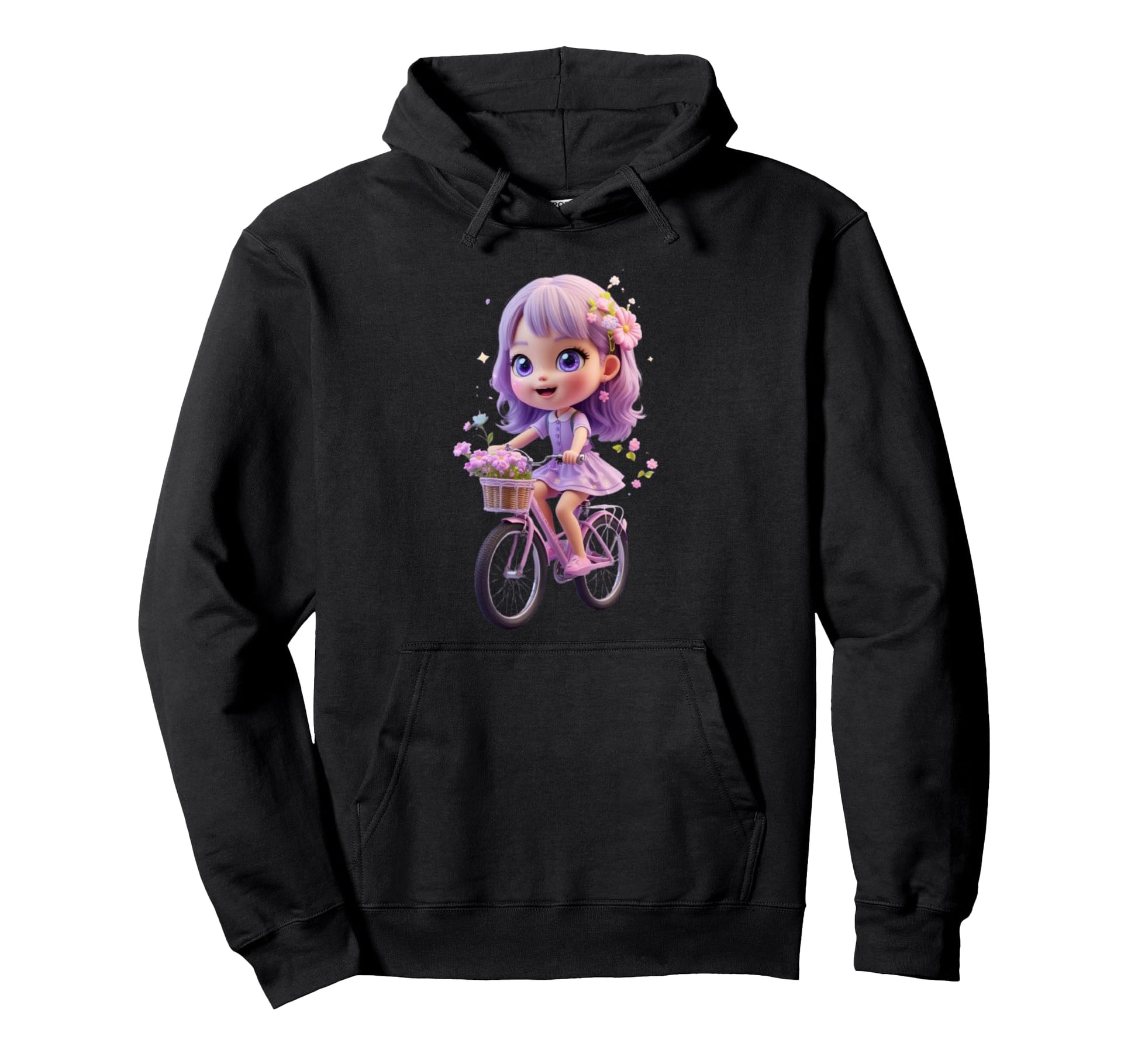 Spring Bicycle Funny Hoodie - Custom Art Print Men Women - T-Shirt, Sweatshirt, Hoodie