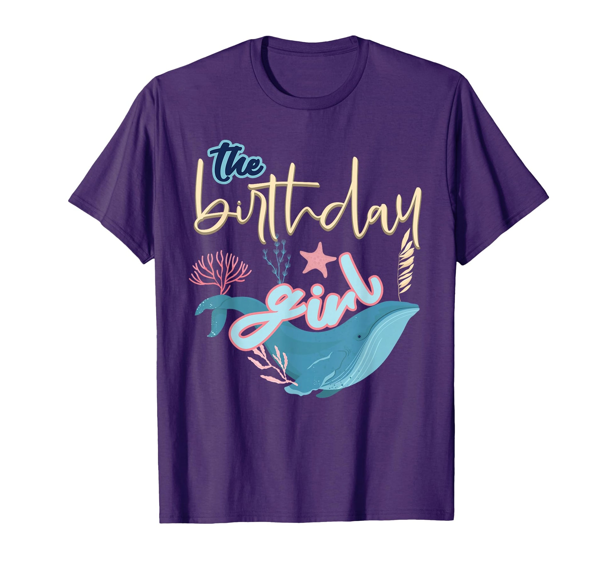 Birthday Under Sea Matching Family T-Shirt - Trendy Graphic for Adults - T-Shirt, Sweatshirt, Hoodie
