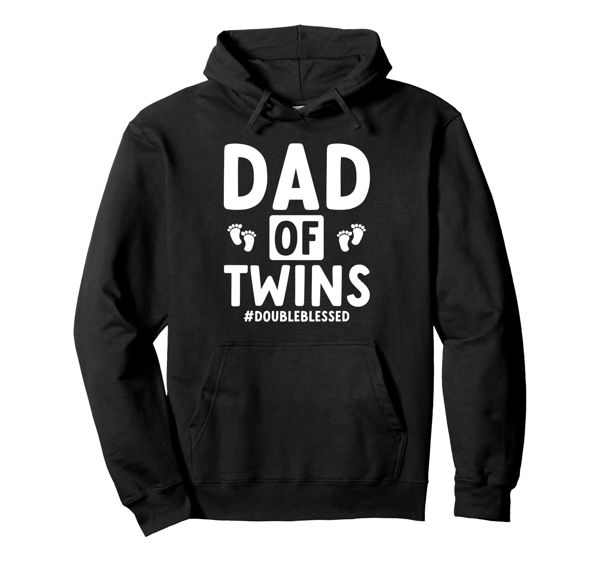 Funny Dad Twins Double Blessed Twin Hoodie - Streetwear Style for Adults - T-Shirt, Sweatshirt, Hoodie