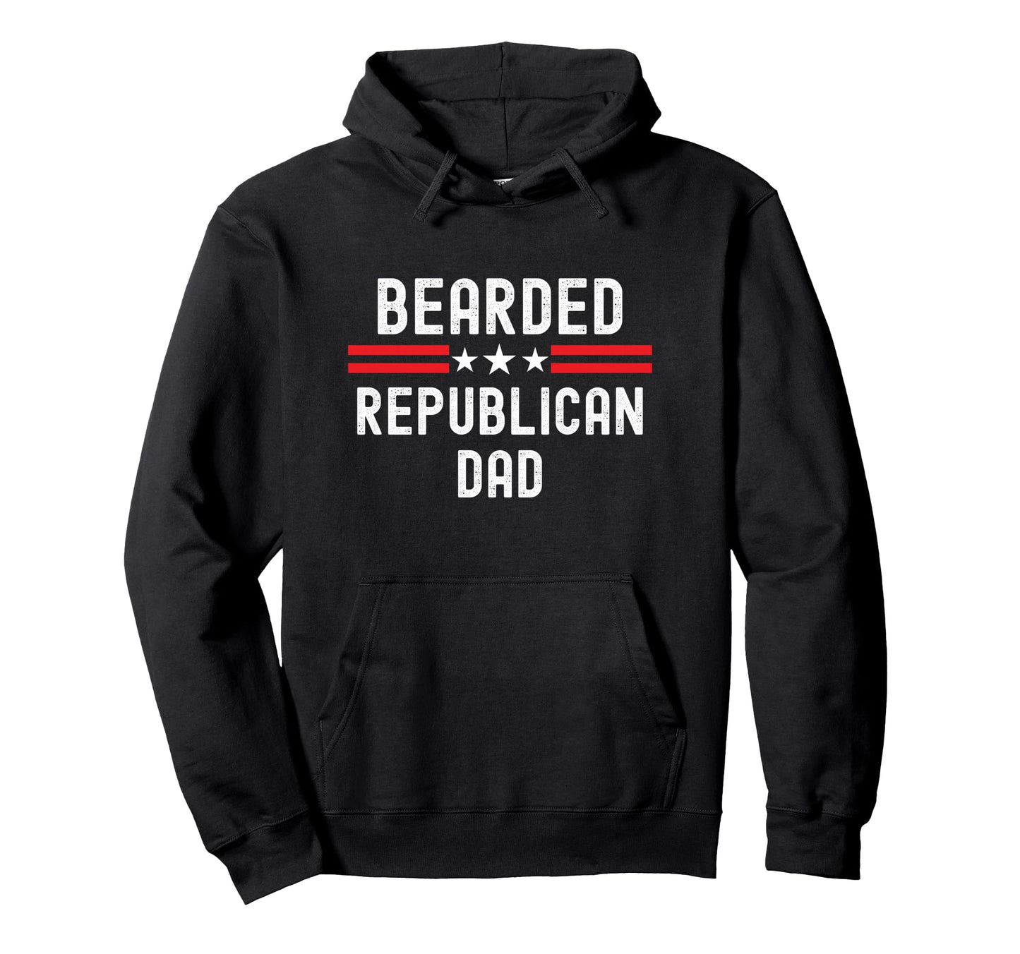 Funny Bearded Dad Republican Political Hoodie - Streetwear Style Unisex - T-Shirt, Sweatshirt, Hoodie