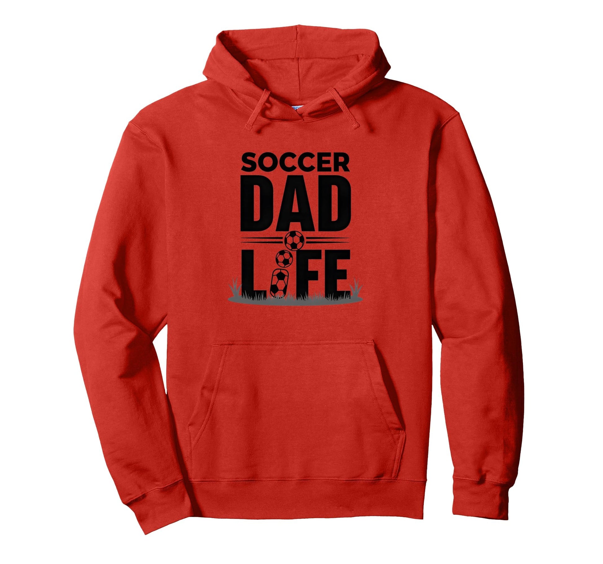 Soccer Dad Life Proud Sideline Hoodie - Aesthetic Graphic for Adults - T-Shirt, Sweatshirt, Hoodie