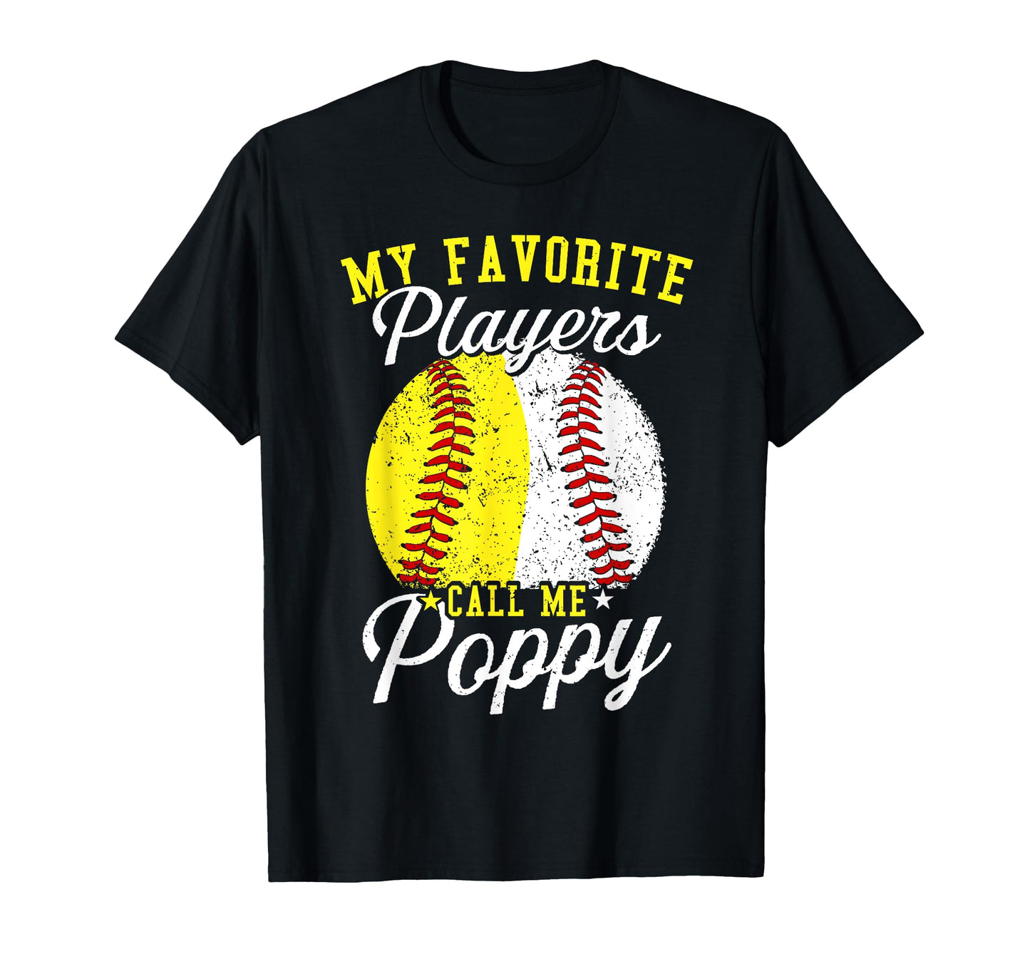 Funny My Favorite Baseball Softball T-Shirt - Custom Art Print for Adults - T-Shirt, Sweatshirt, Hoodie