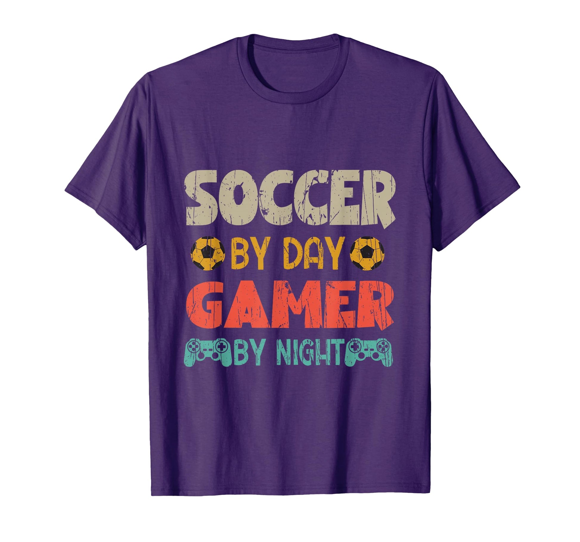 Funny Soccer Day Gamer Night Gamer T-Shirt - Trendy Graphic for Adults - T-Shirt, Sweatshirt, Hoodie