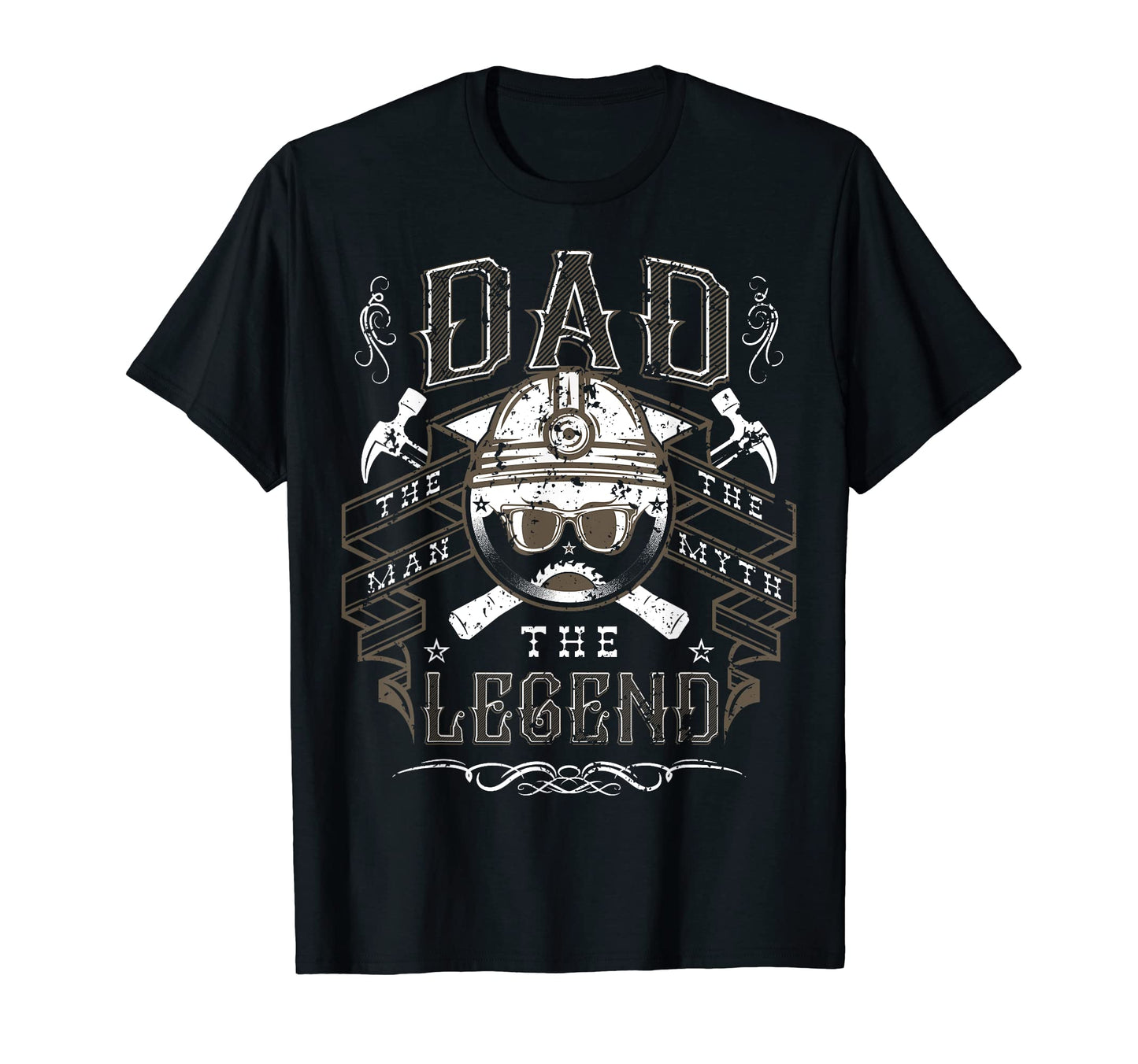 Mens Fathers Day Carpenters Dad T-Shirt - Casual Everyday Wear Men Women - T-Shirt, Sweatshirt, Hoodie