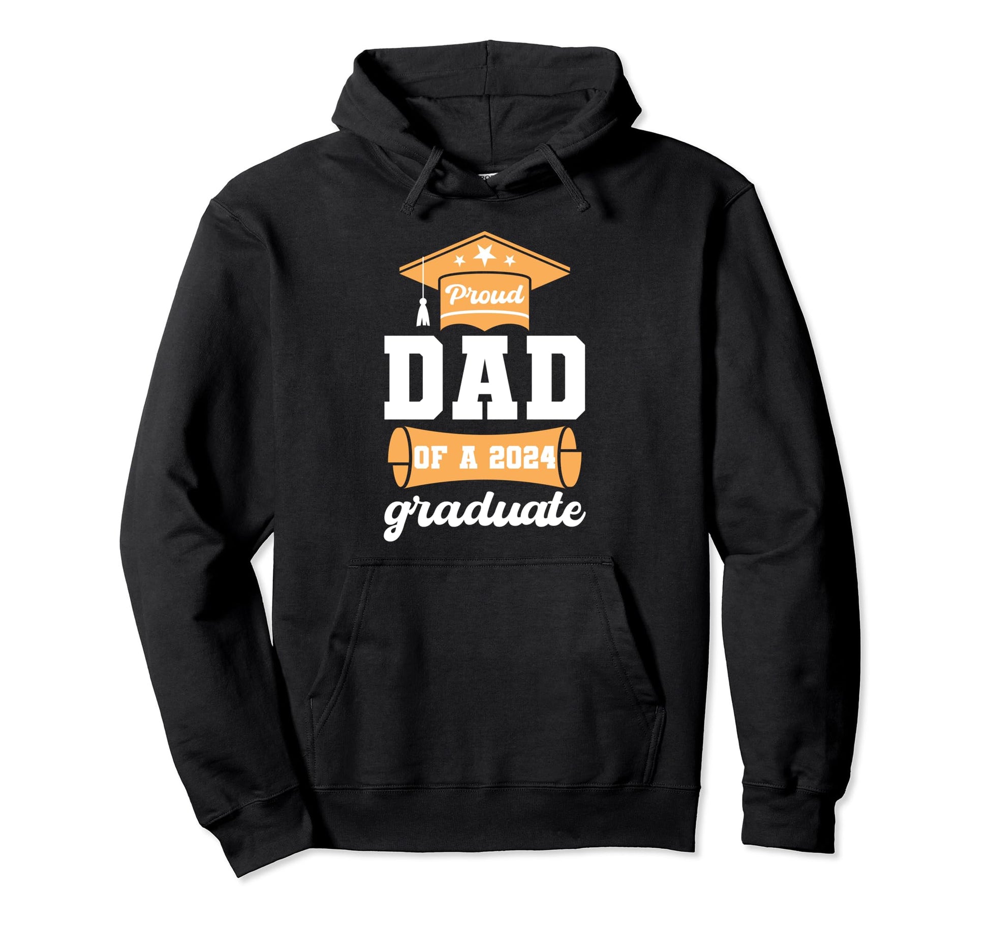 Convocation Graduating Class Proud Dad Hoodie - Graphic Print Men Women - T-Shirt, Sweatshirt, Hoodie