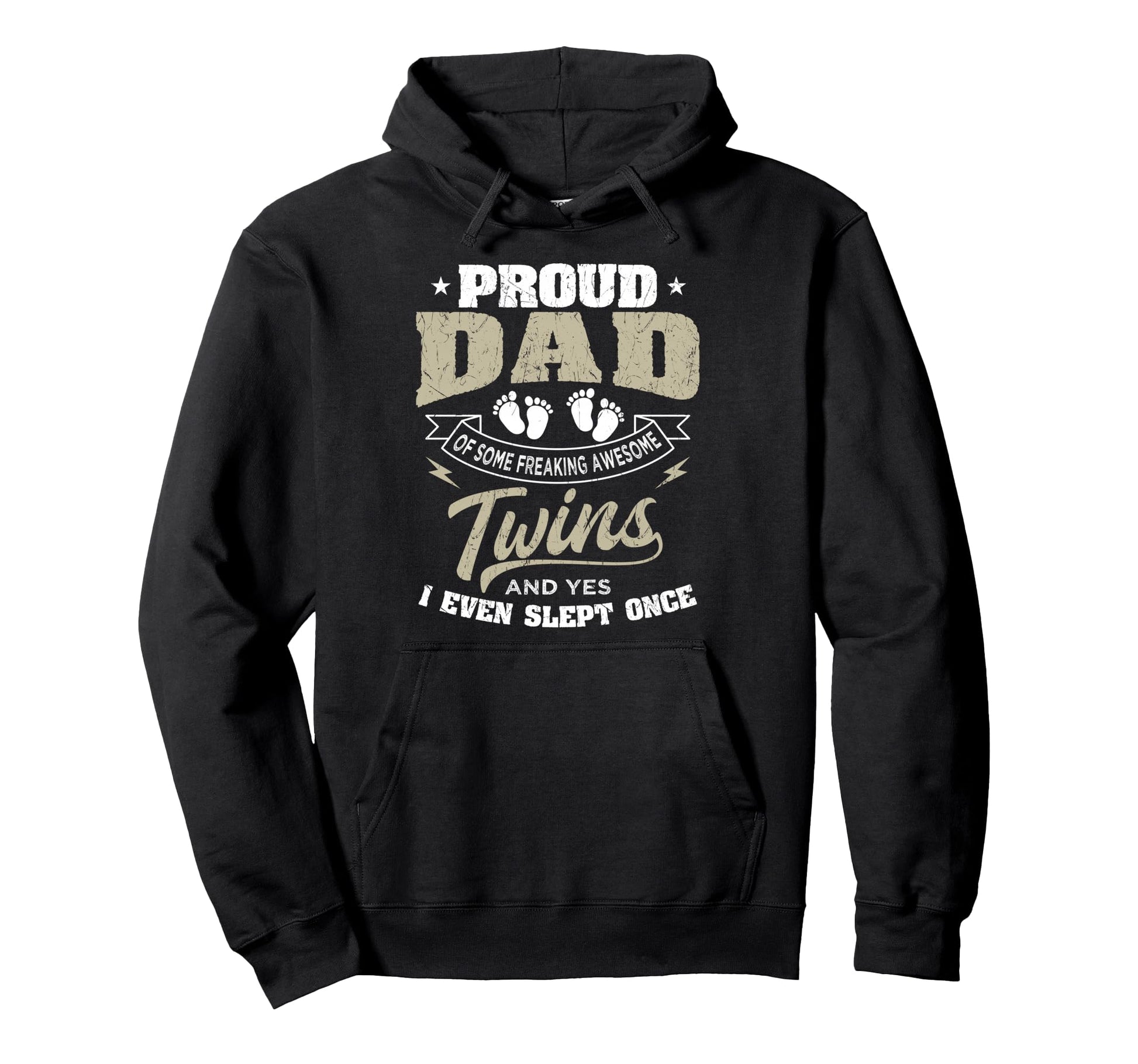 Proud Dad Some Freaking Awesome Twins Hoodie - Streetwear Style for Adults - T-Shirt, Sweatshirt, Hoodie