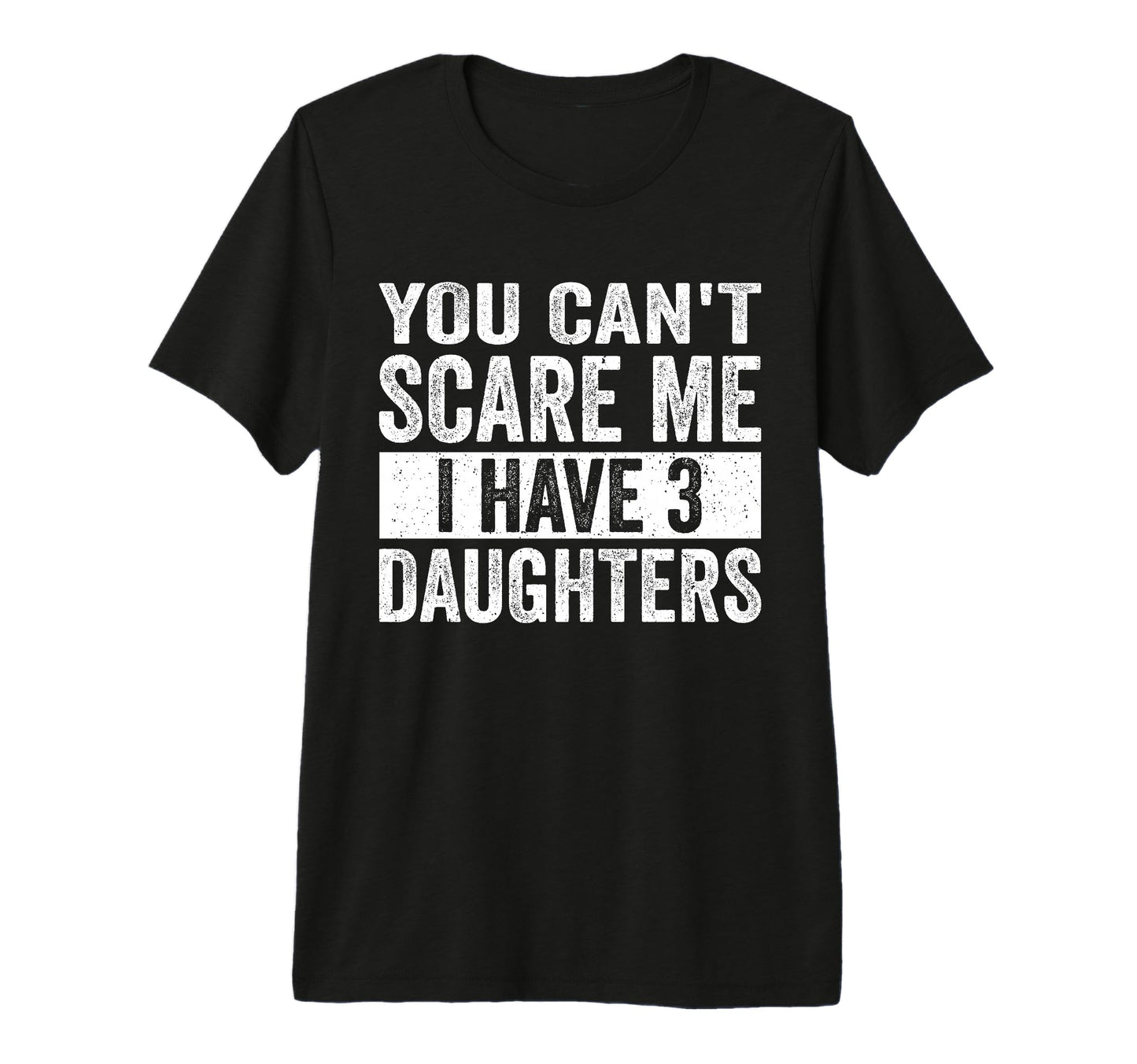 You Cant Scare Me I Have Three T-Shirt - Fun Novelty Design for Adults - T-Shirt, Sweatshirt, Hoodie