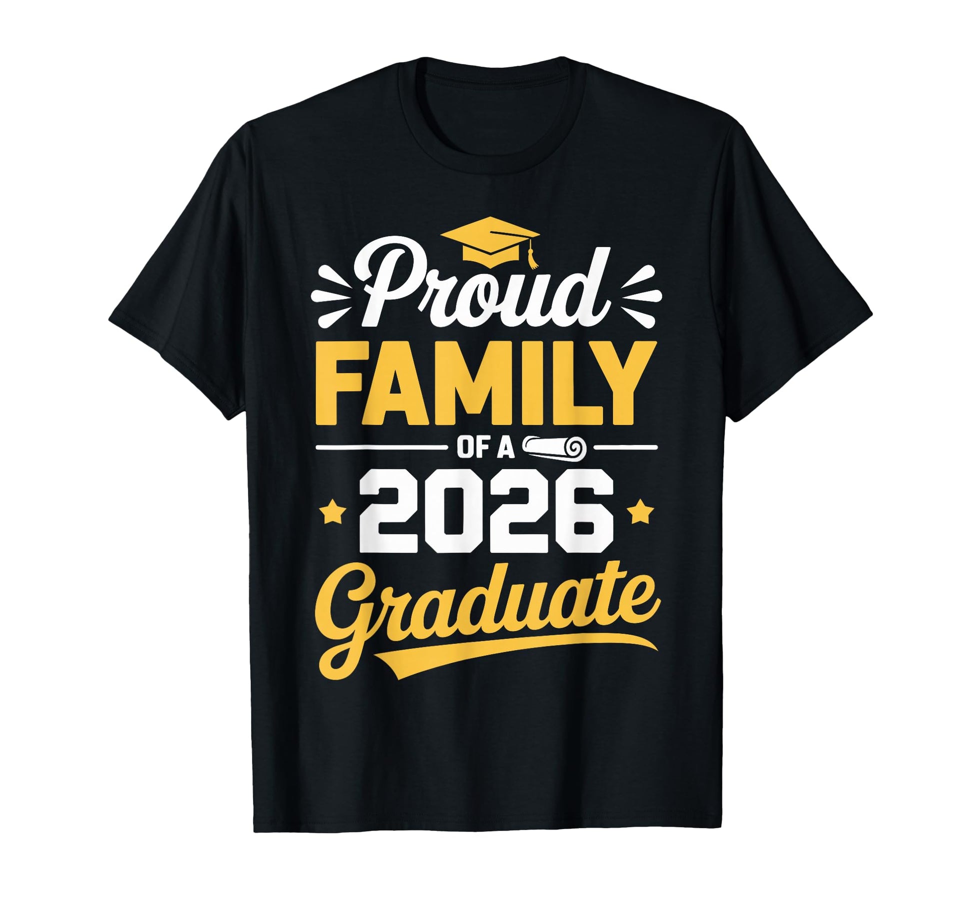 Proud Family 2026 Graduate Celebration T-Shirt - Trendy Graphic for Adults - T-Shirt, Sweatshirt, Hoodie