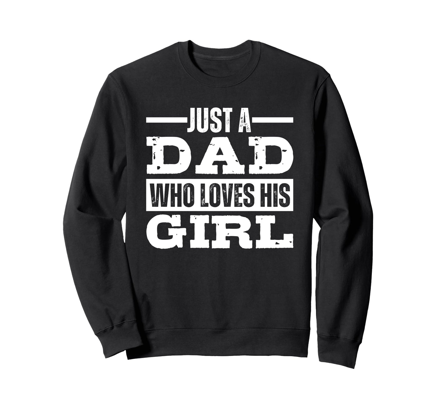 Just Dad Who Loves His Shirts T-Shirt - Fun Novelty Design Men Women - T-Shirt, Sweatshirt, Hoodie