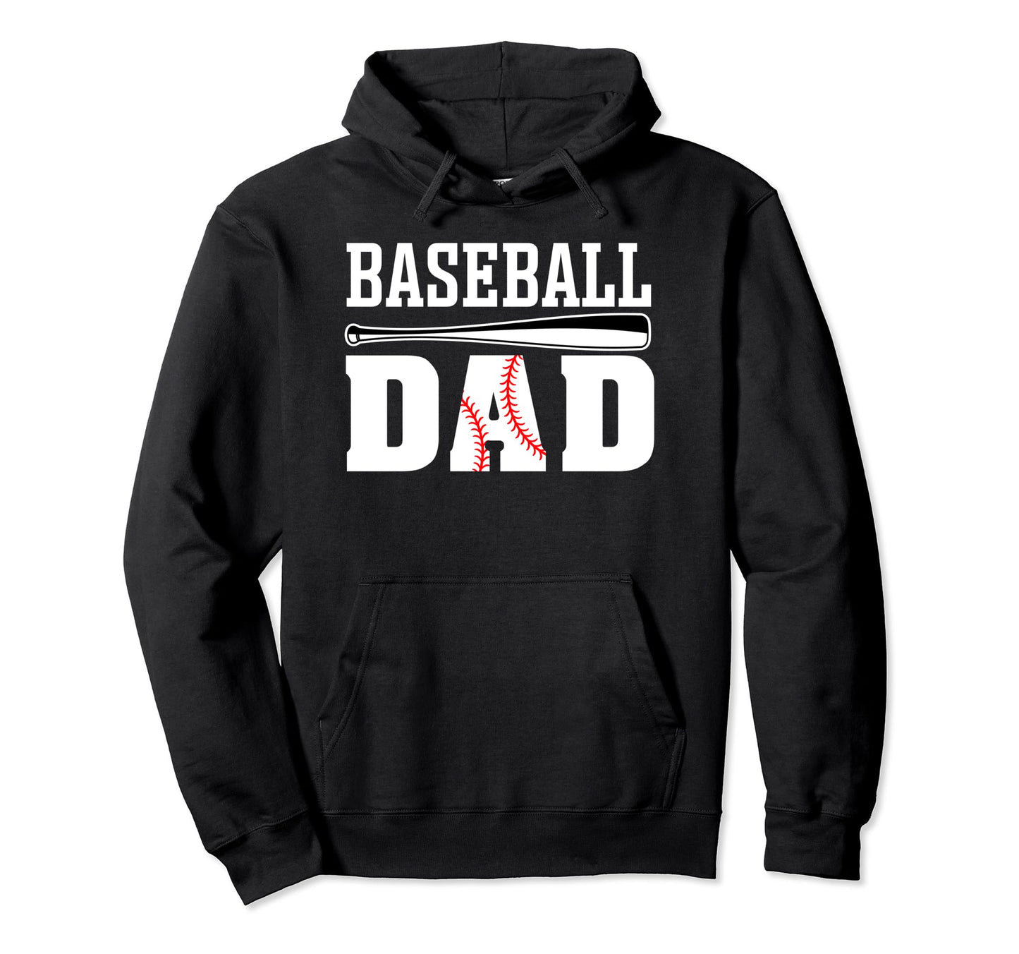 Baseball Dad Dad Baseball Hoodie - Novelty Apparel Unisex - T-Shirt, Sweatshirt, Hoodie