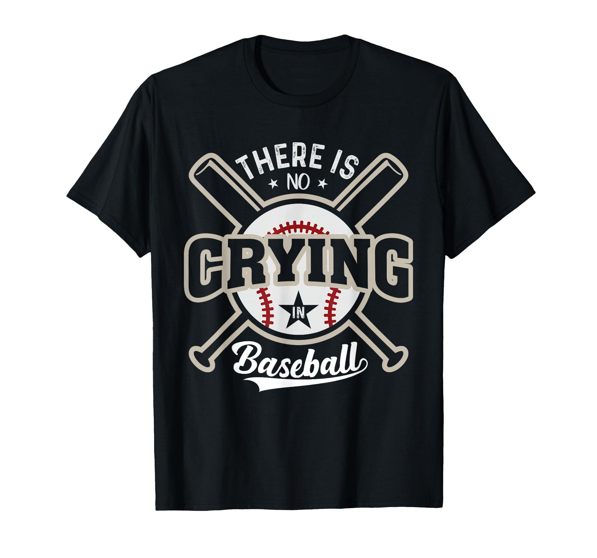 Funny There Is No Crying Baseball Hoodie - Casual Everyday Wear Unisex - T-Shirt, Sweatshirt, Hoodie