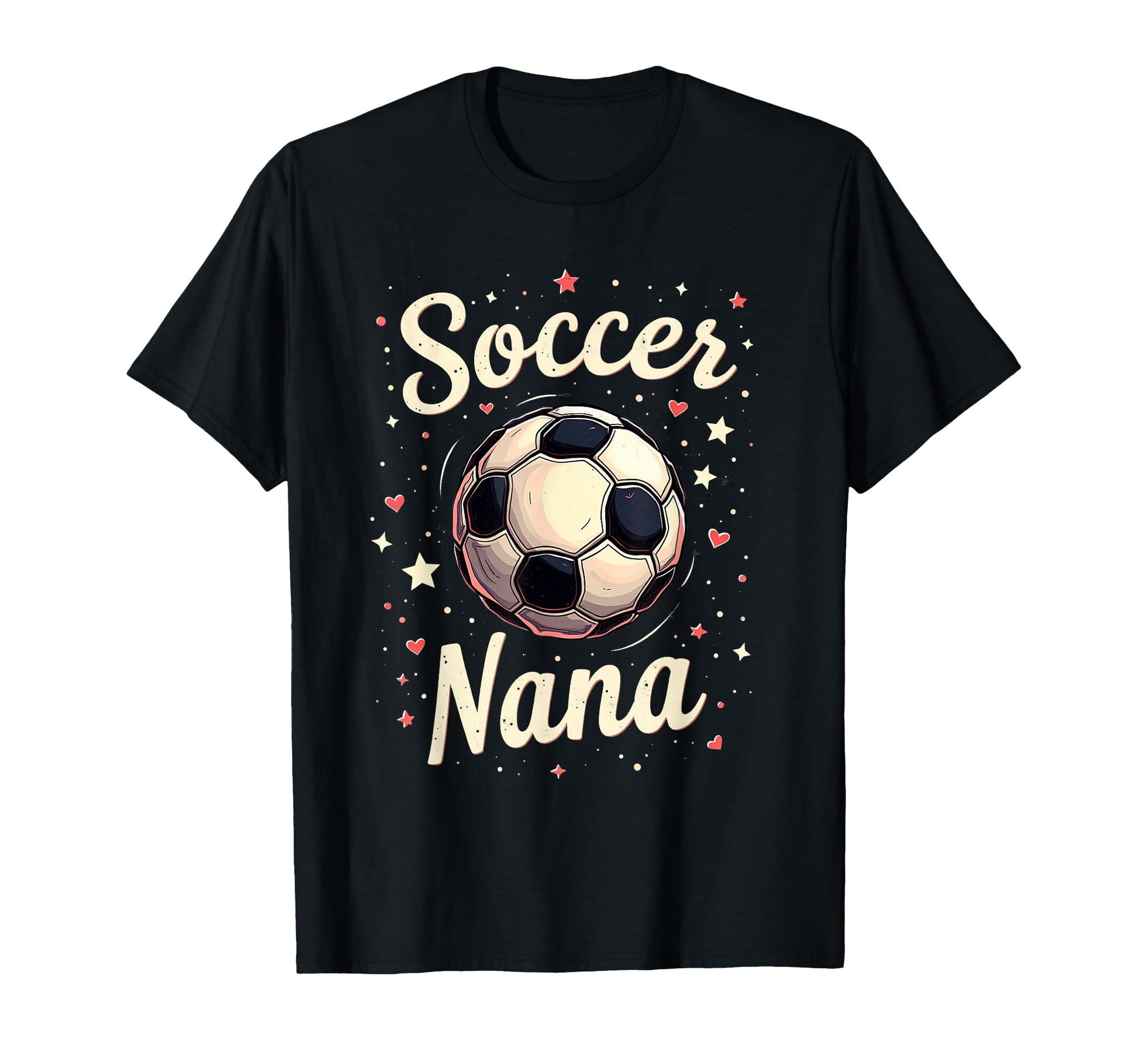 Proud Soccer Nana Funny Grandma T-Shirt - Custom Art Print for Adults - T-Shirt, Sweatshirt, Hoodie