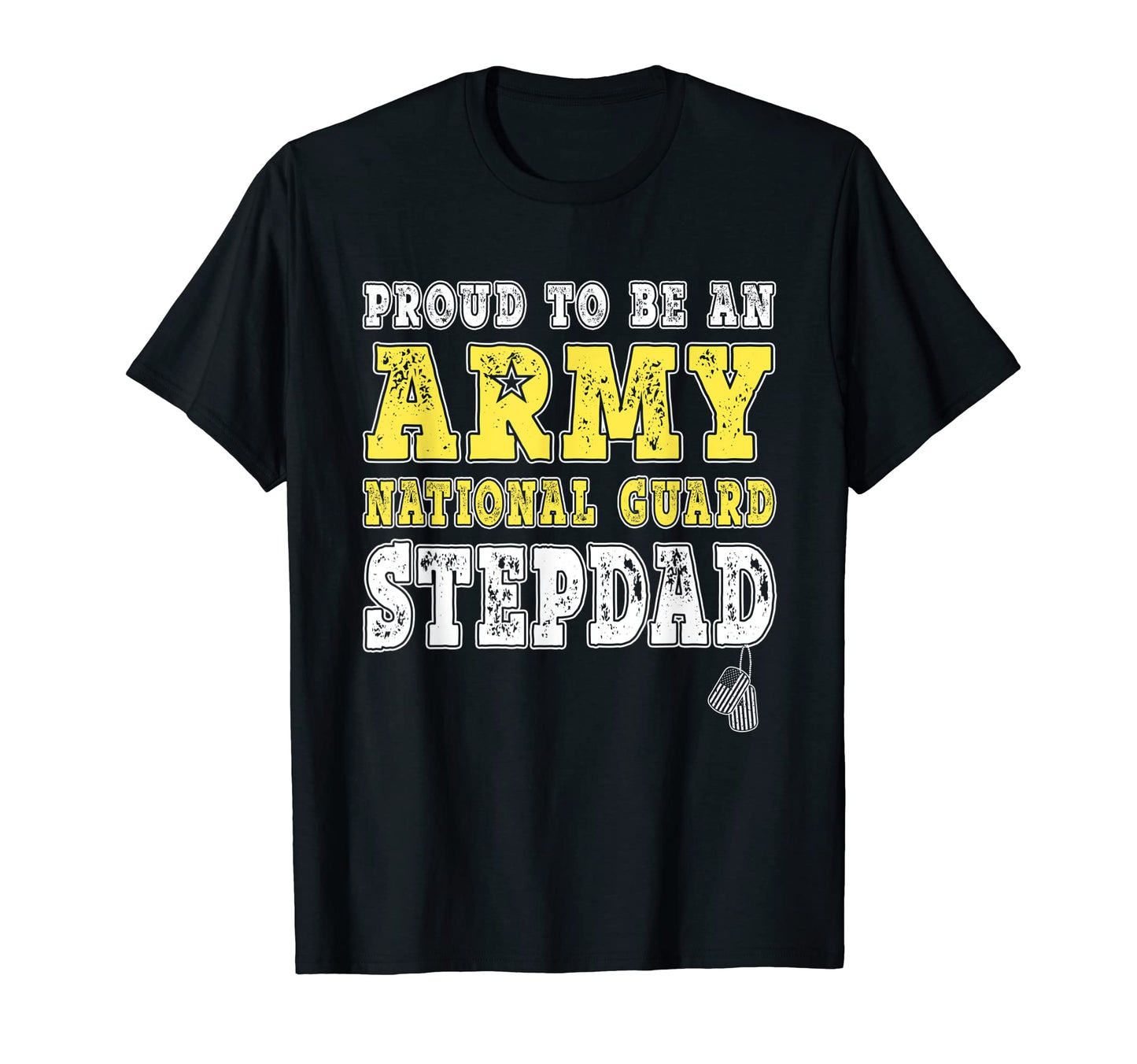 Mens Proud To Be Army National Guard T-Shirt - Minimalist Print Unisex - T-Shirt, Sweatshirt, Hoodie