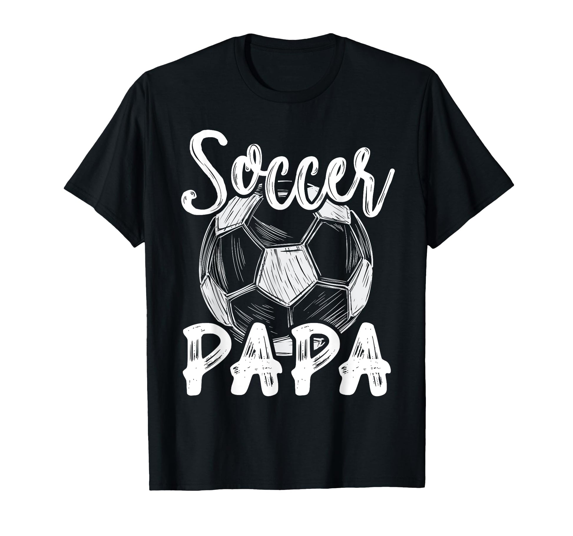 Soccer Papa Family Matching Team T-Shirt - Aesthetic Graphic for Adults - T-Shirt, Sweatshirt, Hoodie