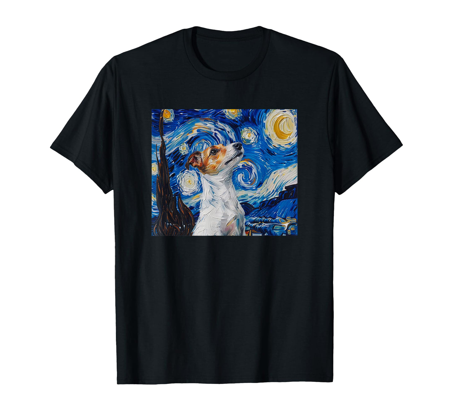 Mens Womens Jrt Dog Lover Starry T-Shirt - Aesthetic Graphic for Adults - T-Shirt, Sweatshirt, Hoodie