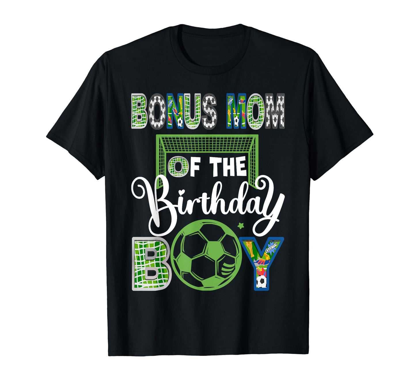 Bonus Mom Birthday Soccer Baller T-Shirt - Trendy Graphic for Adults - T-Shirt, Sweatshirt, Hoodie