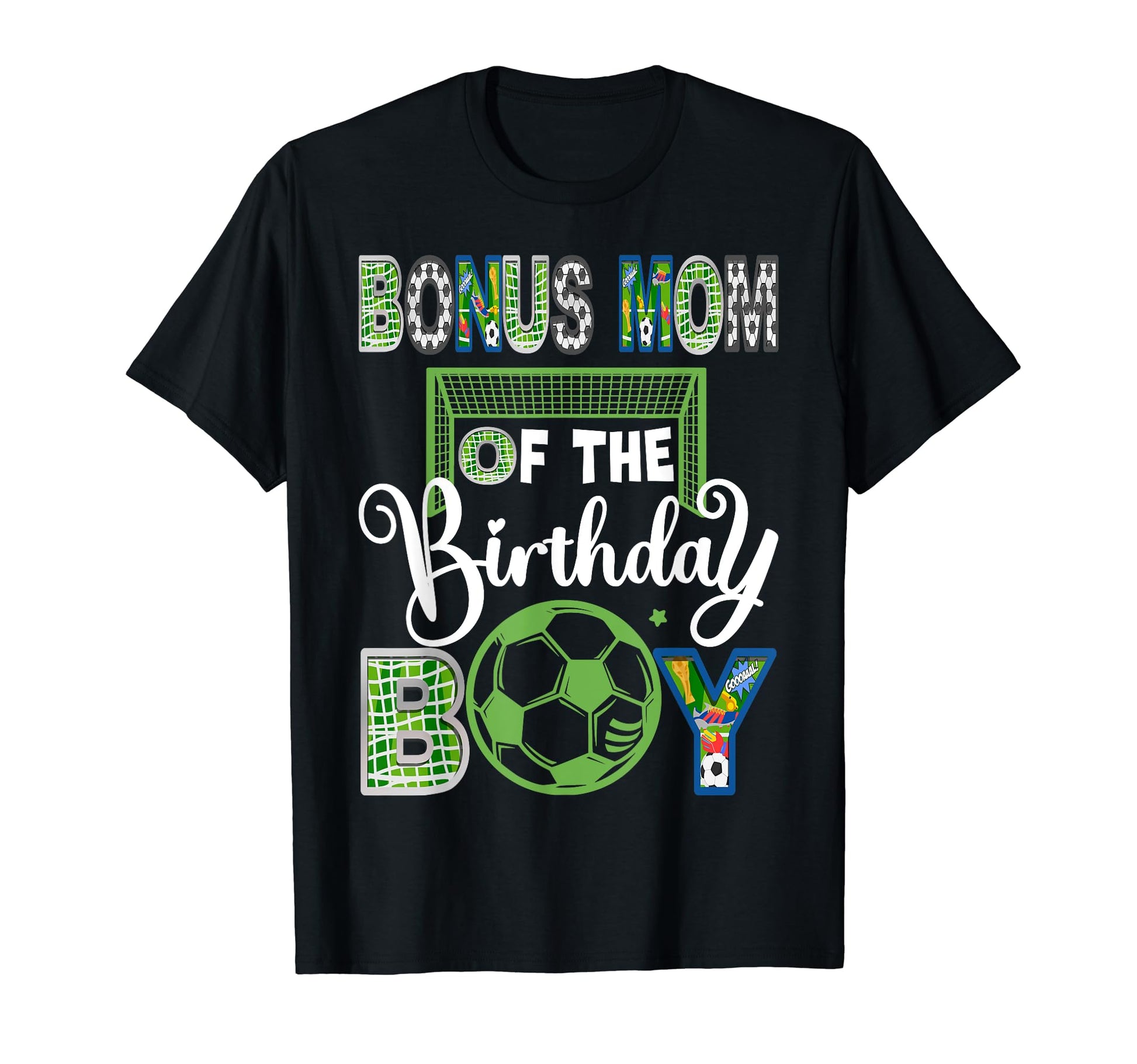 Bonus Mom Birthday Soccer Baller T-Shirt - Trendy Graphic for Adults - T-Shirt, Sweatshirt, Hoodie