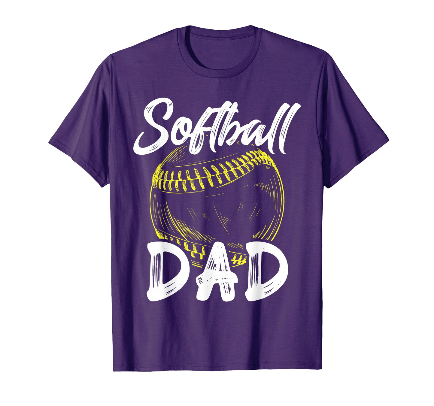 Softball Dad Him Family Matching Players T-Shirt - Streetwear Style Unisex - T-Shirt, Sweatshirt, Hoodie