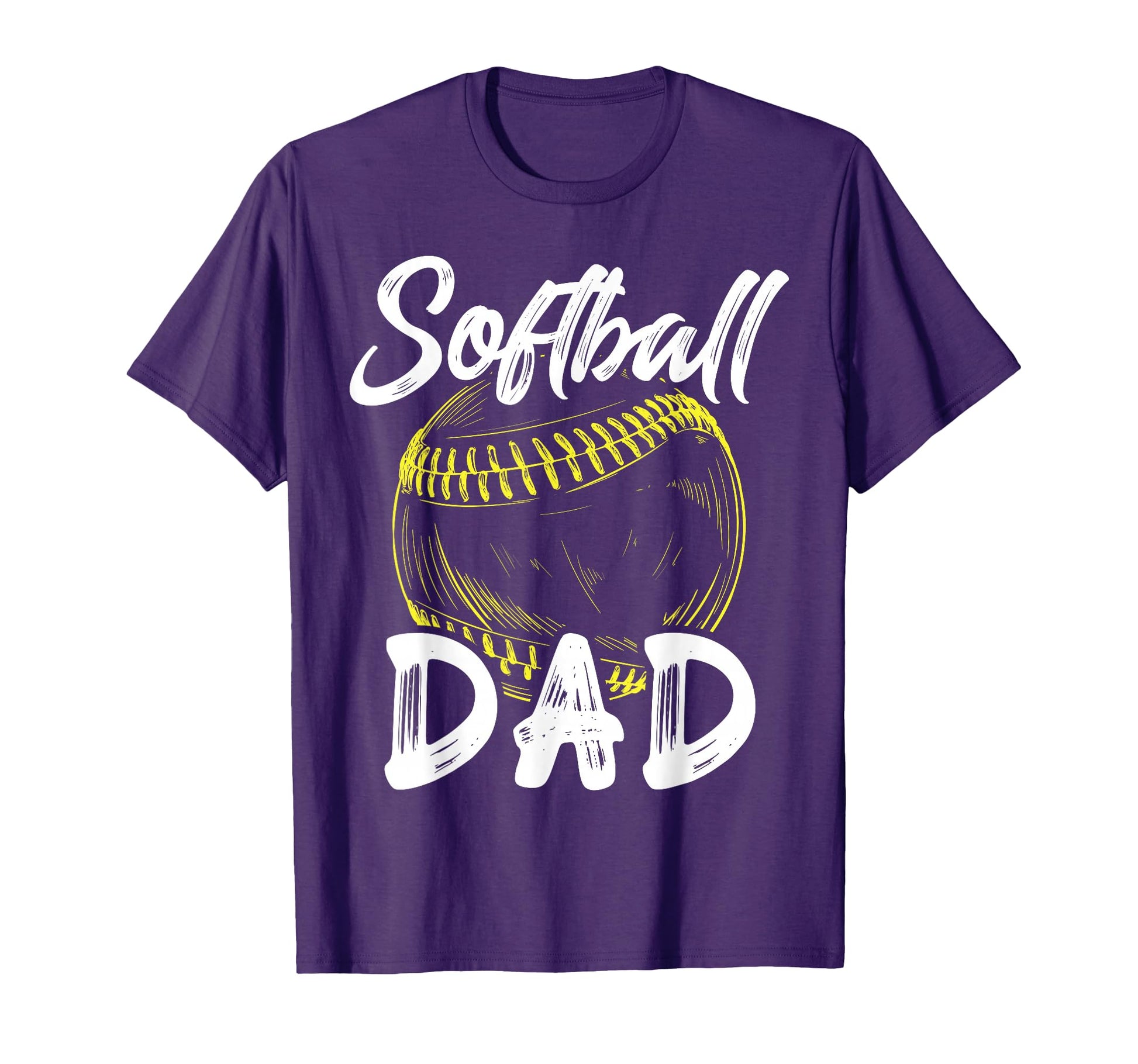 Softball Dad Him Family Matching Players T-Shirt - Streetwear Style Unisex - T-Shirt, Sweatshirt, Hoodie