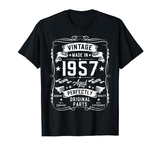 1957 68 Years Old Gifts 68Yr 68Th T-Shirt - Trendy Graphic for Adults - T-Shirt, Sweatshirt, Hoodie