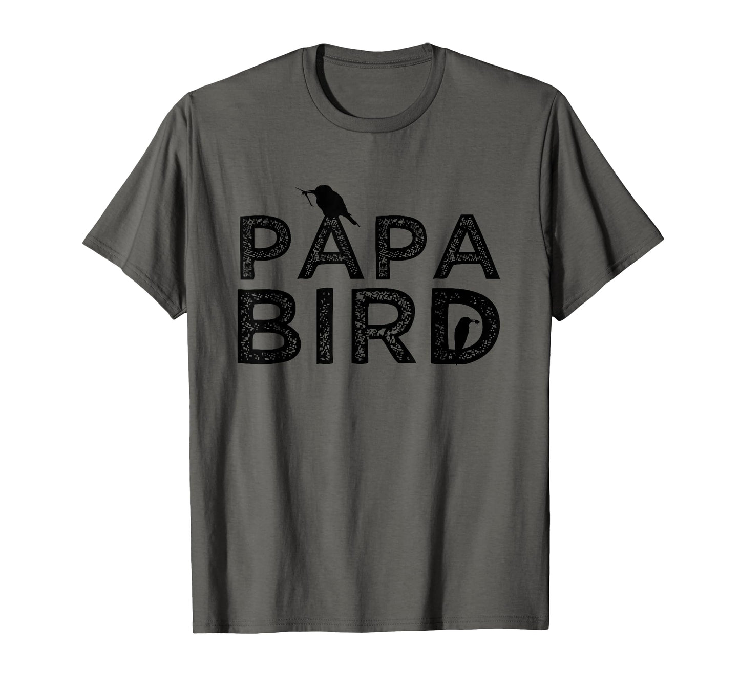 Papa Bird Father Day Funny Dad Gift T-Shirt - Minimalist Print Men Women - T-Shirt, Sweatshirt, Hoodie
