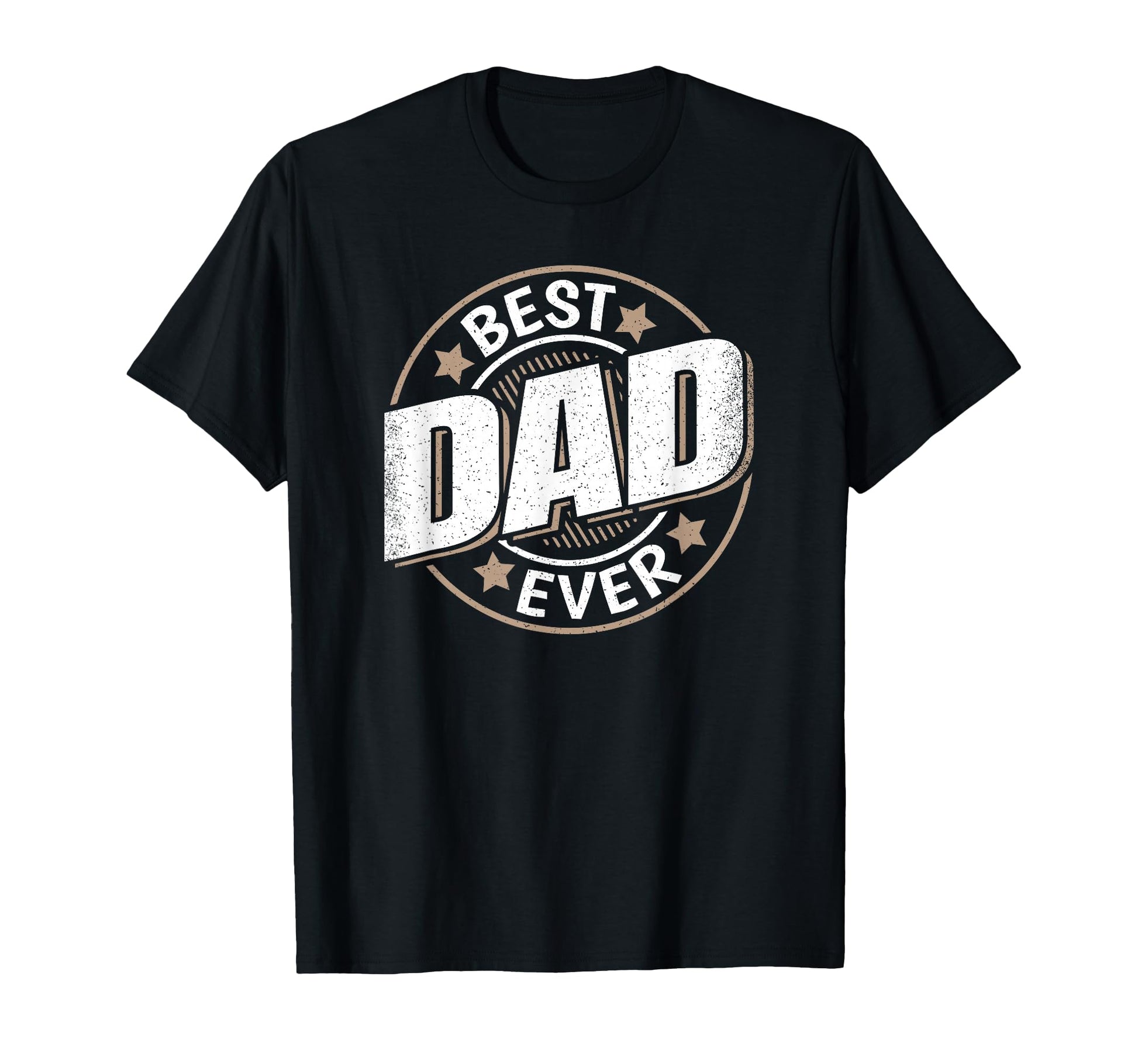 Best Dad Ever Funny Papa T-Shirt - Custom Art Print Unisex - T-Shirt, Sweatshirt, Hoodie