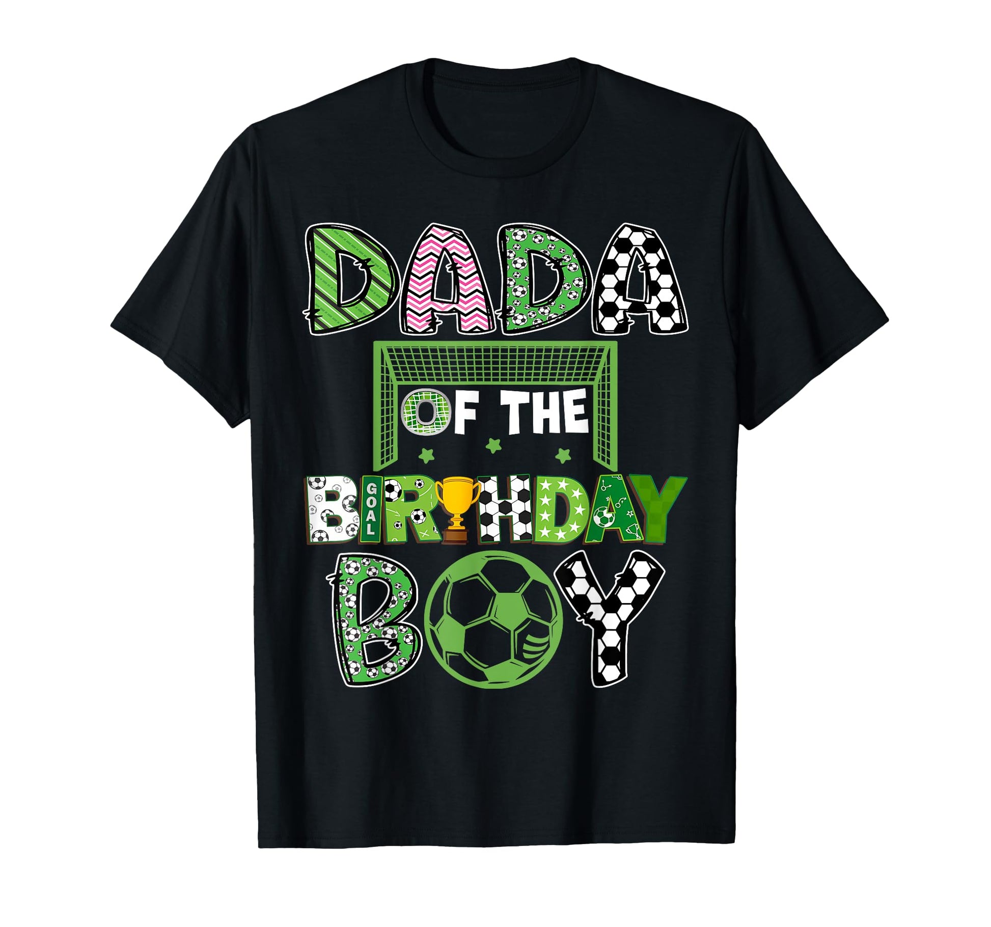 Dada Birthday Soccer Player Birthday T-Shirt - Minimalist Print Men Women - T-Shirt, Sweatshirt, Hoodie