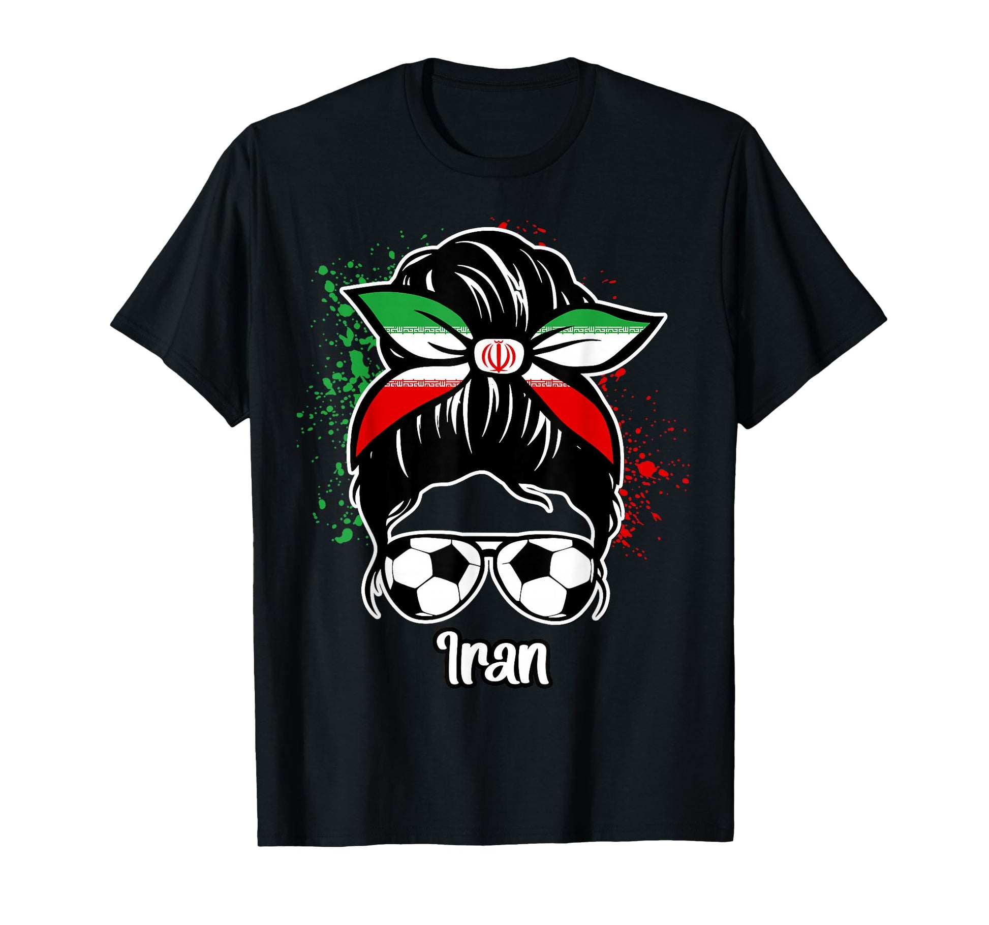 Iran Football Game Player Soccer Fan T-Shirt - Minimalist Print Men Women - T-Shirt, Sweatshirt, Hoodie