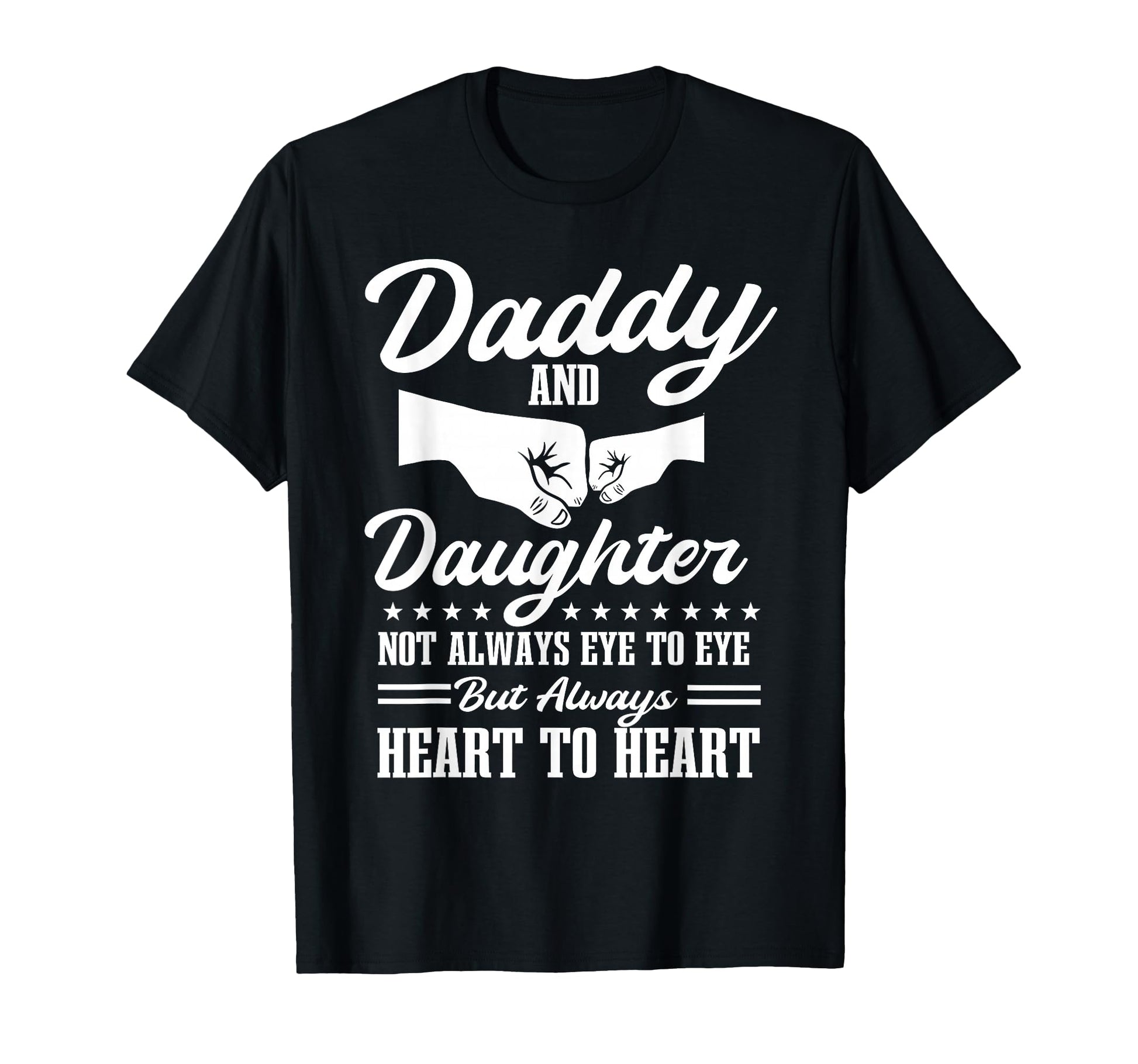 Dad And Daughter Father Love Fathers T-Shirt - Custom Art Print Men Women - T-Shirt, Sweatshirt, Hoodie