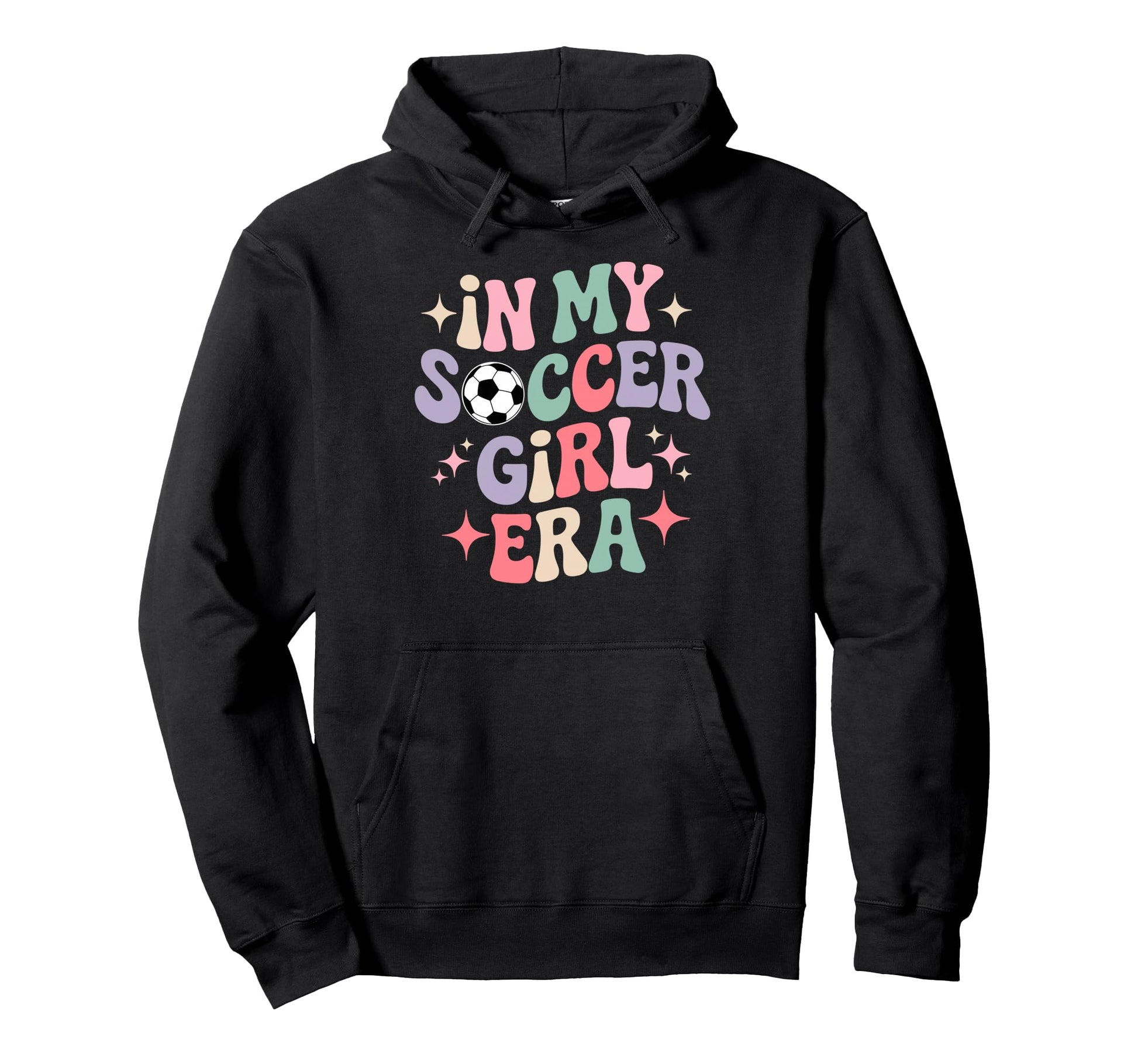 My Soccer Era Groovy Football Player Hoodie - Streetwear Style for Adults - T-Shirt, Sweatshirt, Hoodie