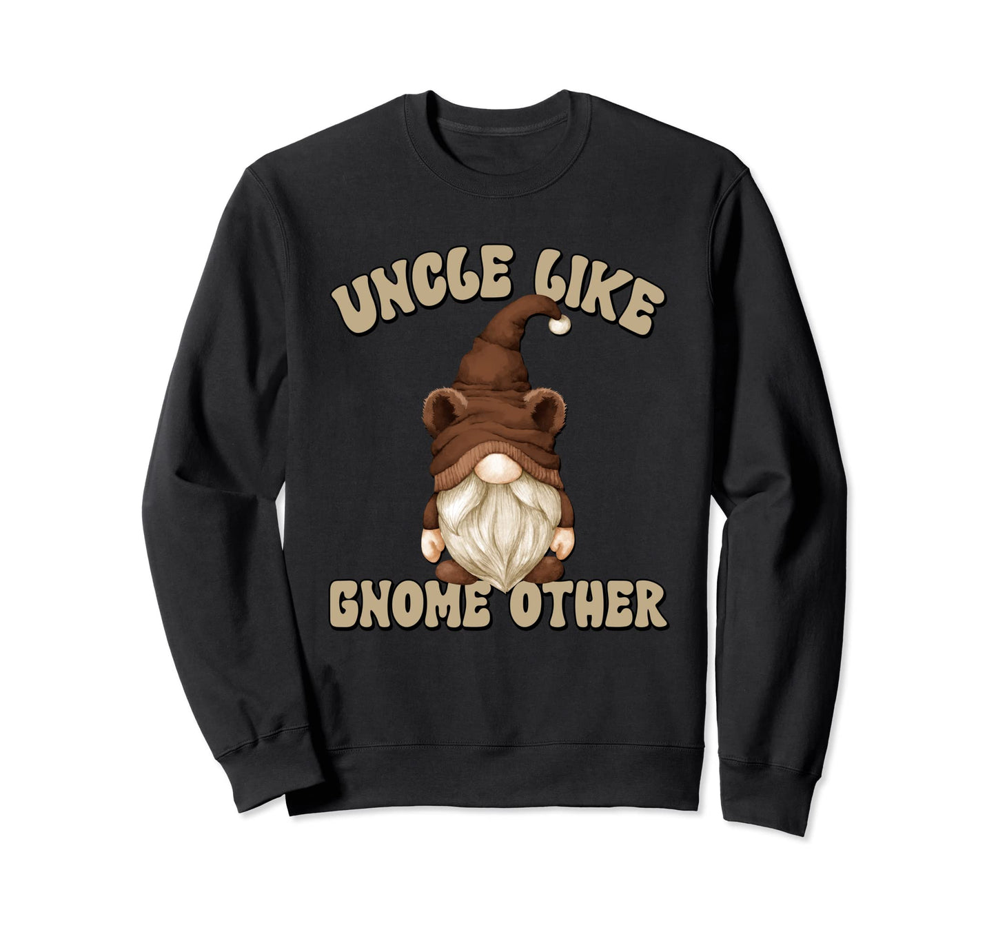Funny Uncle Bear Gnome And Bear Lover Sweatshirt - Unique Graphic Men Women - T-Shirt, Sweatshirt, Hoodie
