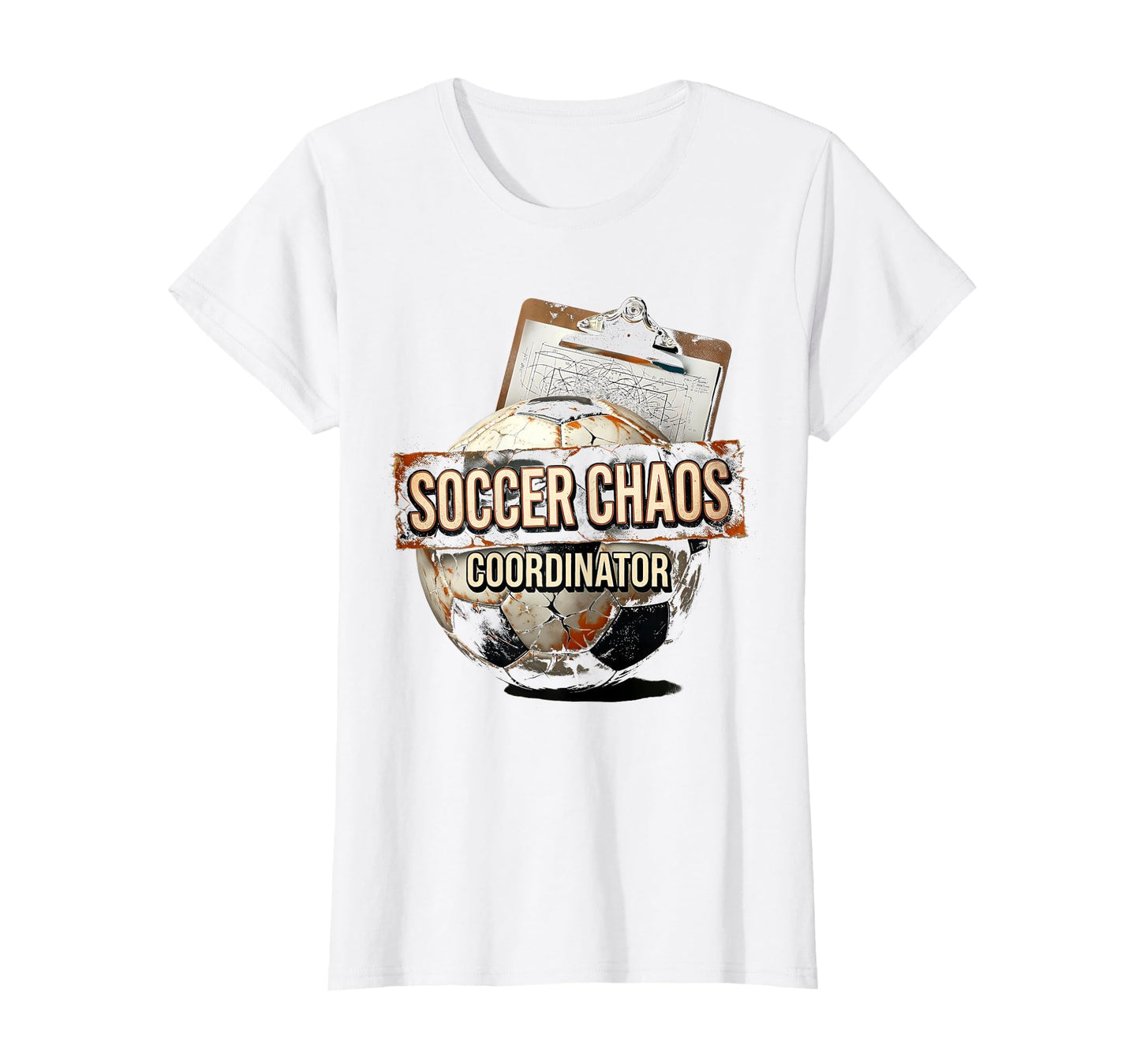 Soccer Chaos Coordinator Funny Soccer T-Shirt - Trendy Graphic for Adults - T-Shirt, Sweatshirt, Hoodie