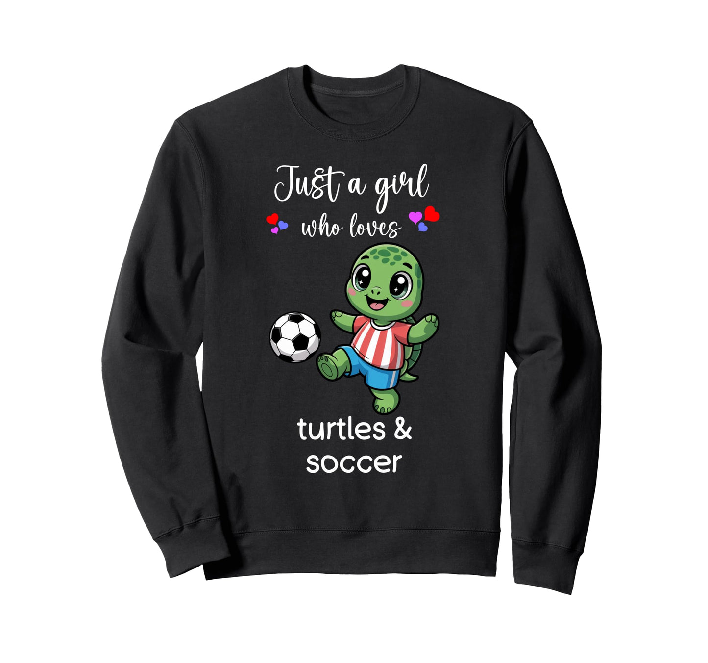 Turtle Soccer Turtle Soccer Sweatshirt - Novelty Apparel for Adults - T-Shirt, Sweatshirt, Hoodie