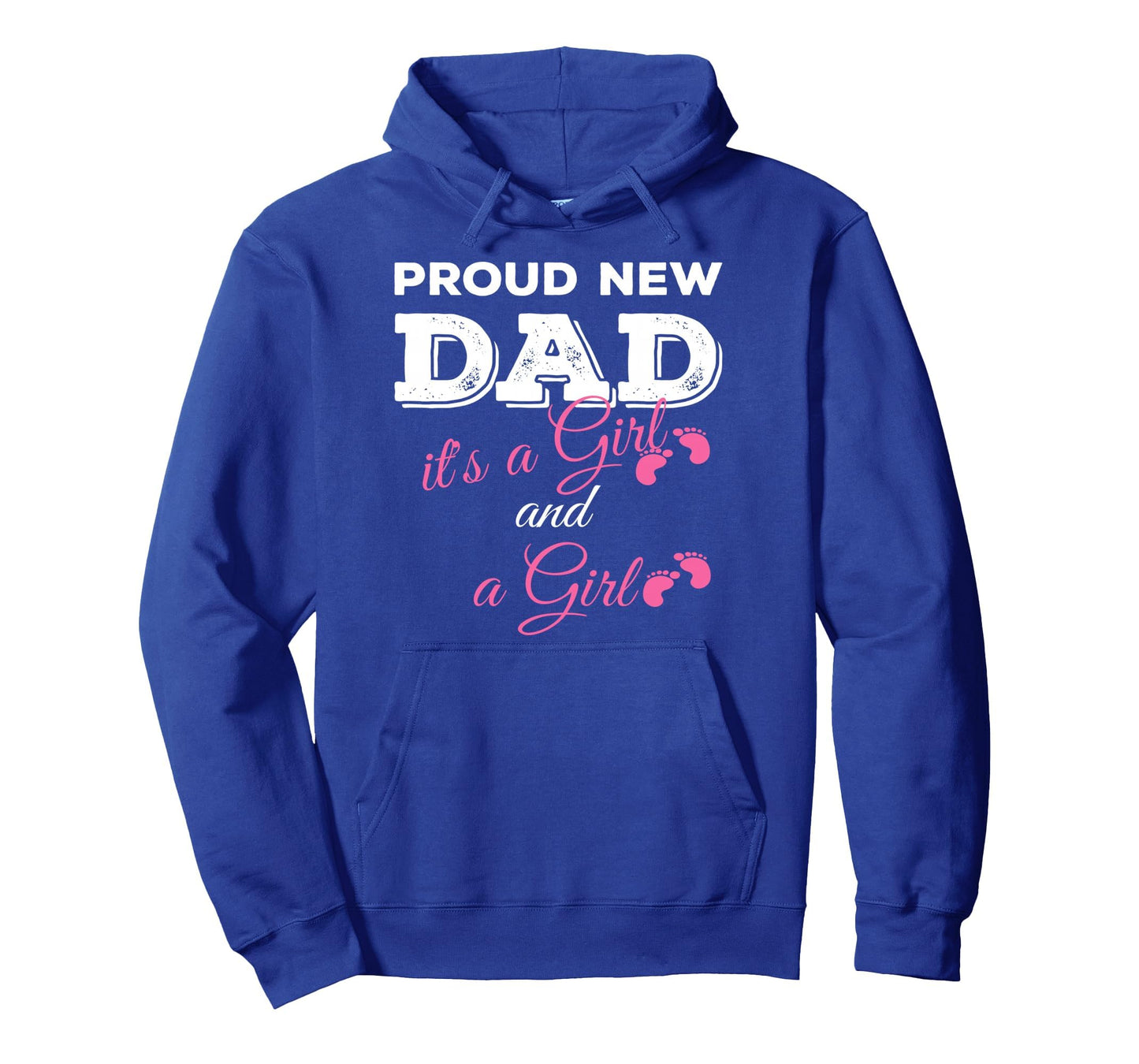 Proud New Dad Its And Twin Daddy Hoodie - Casual Everyday Wear Men Women - T-Shirt, Sweatshirt, Hoodie