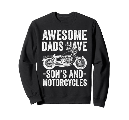 Awesome Dads Have Sons And Sweatshirt - Minimalist Print Men Women - T-Shirt, Sweatshirt, Hoodie