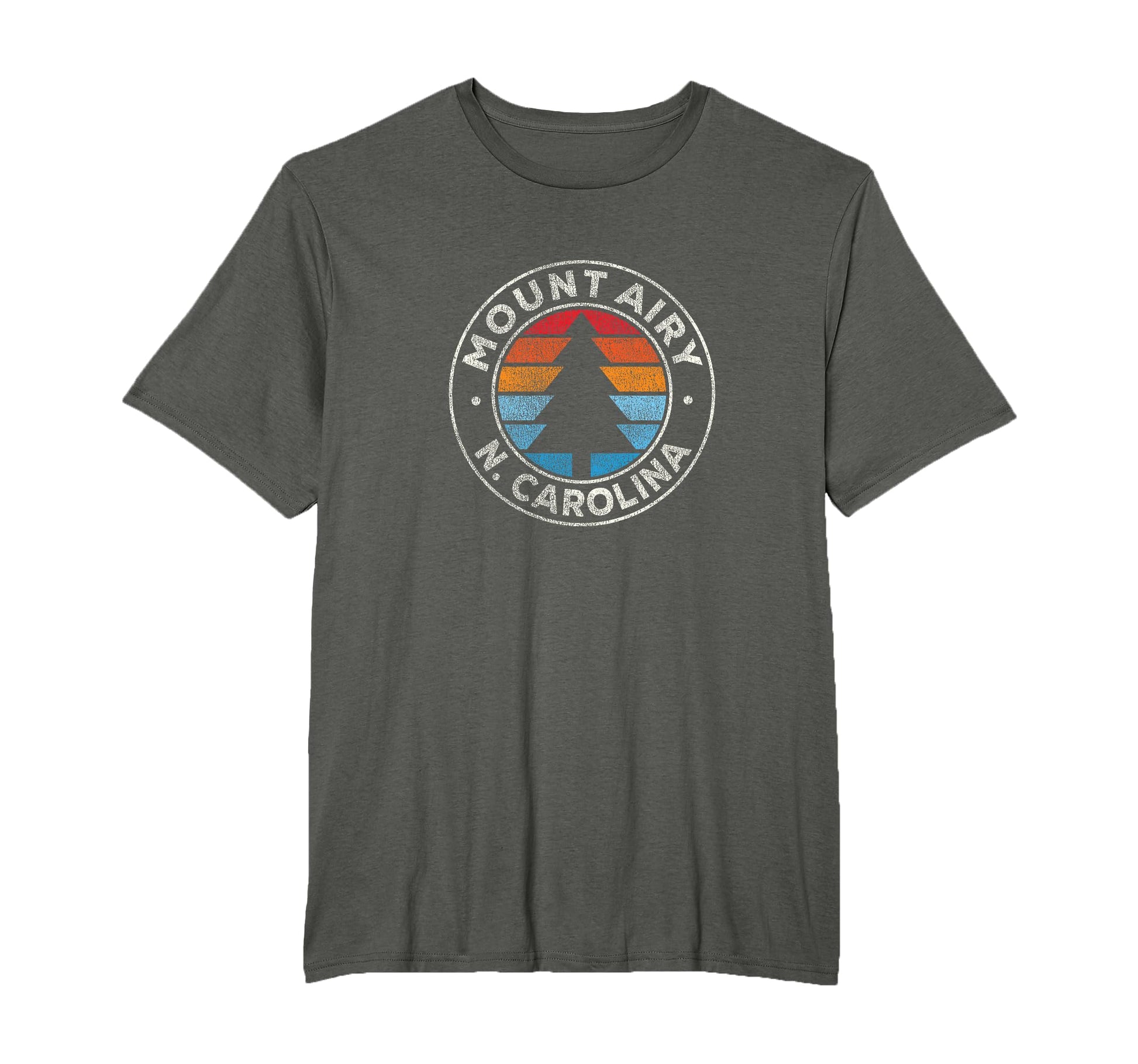 Mount Airy North Carolina Nc 70S T-Shirt - Streetwear Style for Adults - T-Shirt, Sweatshirt, Hoodie