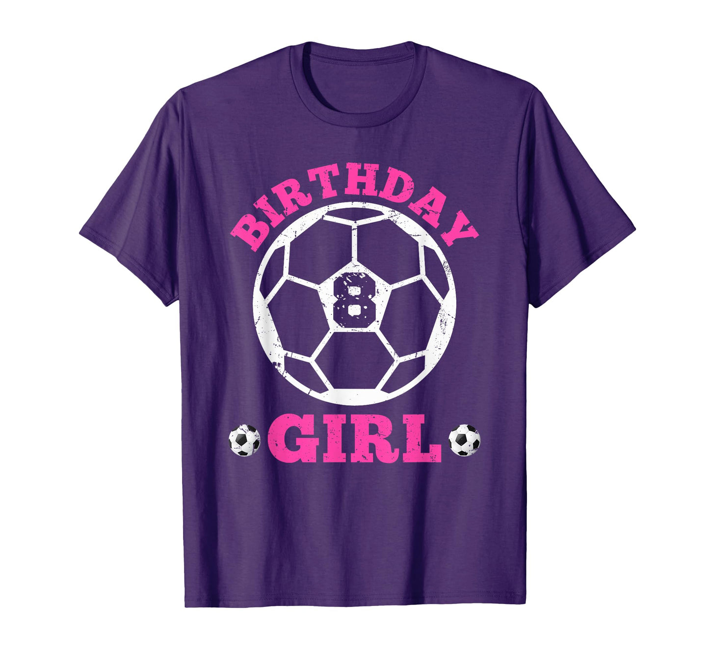 Birthday 8Th Soccer Players 8 Years T-Shirt - Custom Art Print Men Women - T-Shirt, Sweatshirt, Hoodie