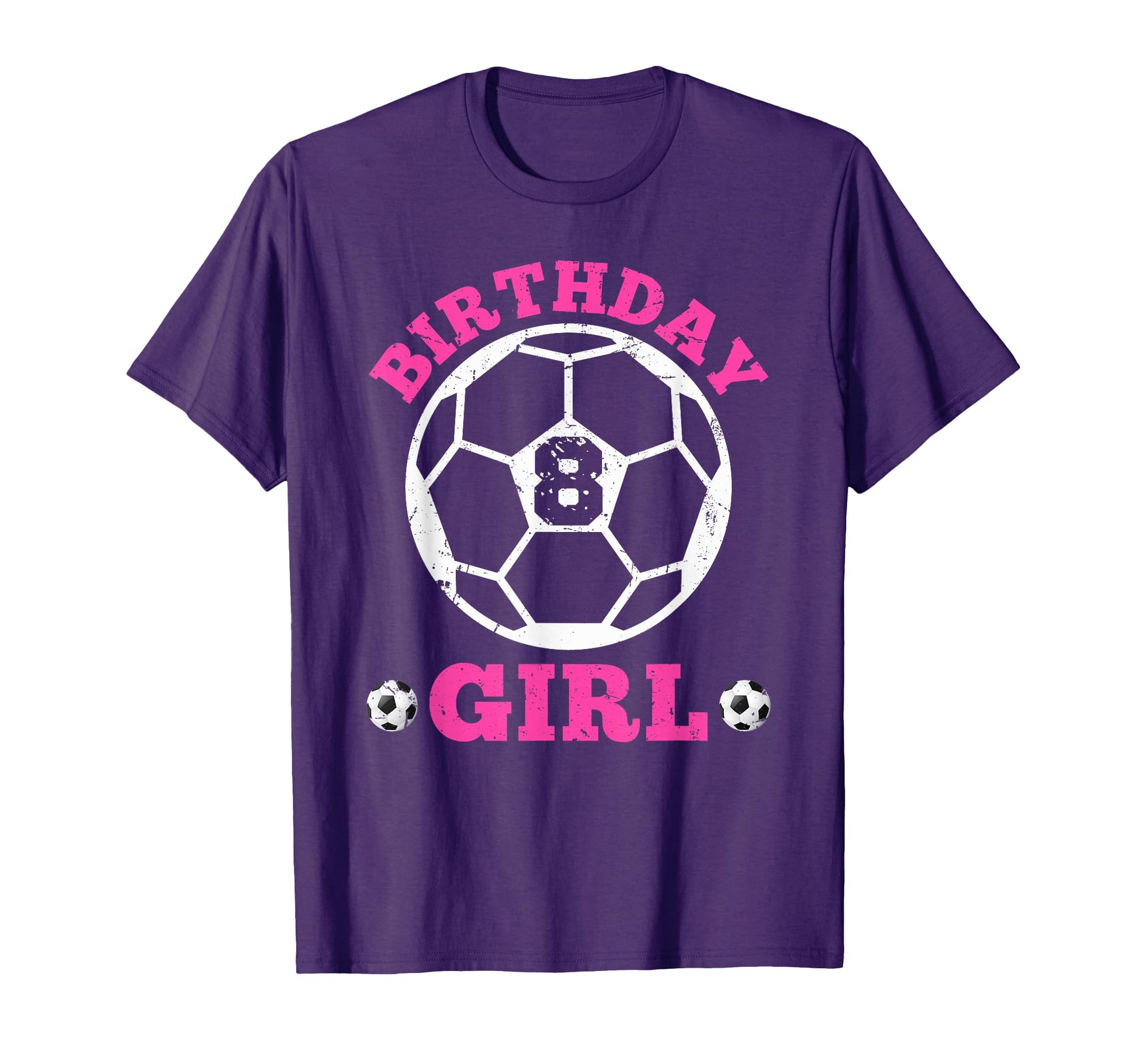 Birthday 8Th Soccer Players 8 Years T-Shirt - Custom Art Print Men Women - T-Shirt, Sweatshirt, Hoodie