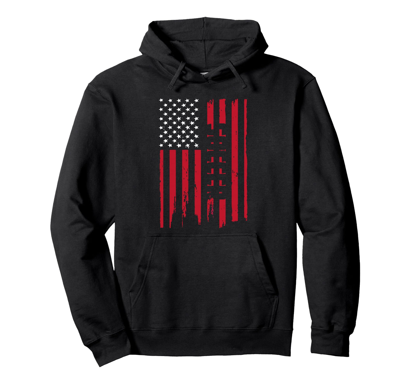 Us Flag Soccer Sport Soccer Player Hoodie - Custom Art Print for Adults - T-Shirt, Sweatshirt, Hoodie