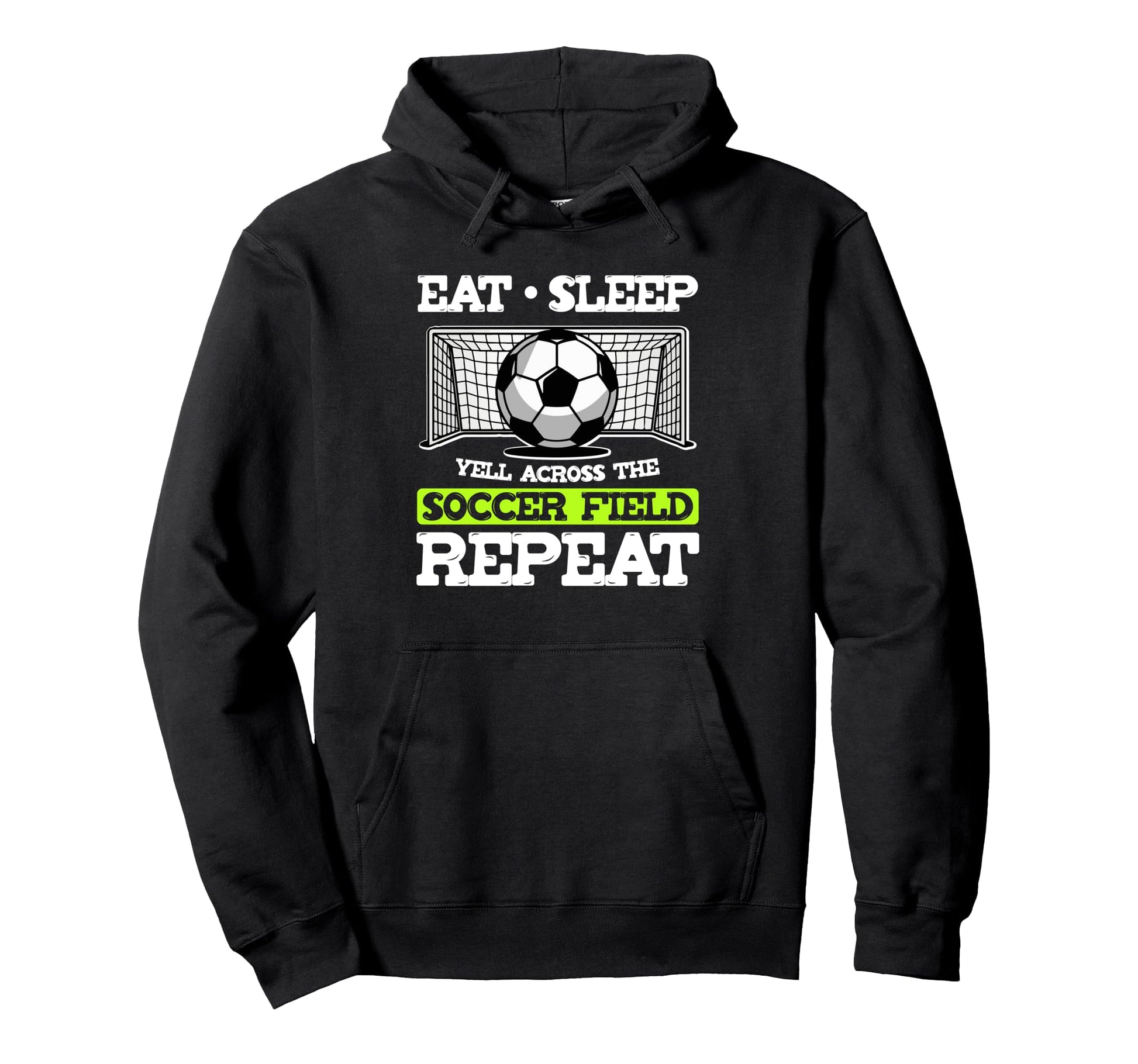 Coaching Soccer Dad Coach Soccer Coach Hoodie - Minimalist Print for Adults - T-Shirt, Sweatshirt, Hoodie